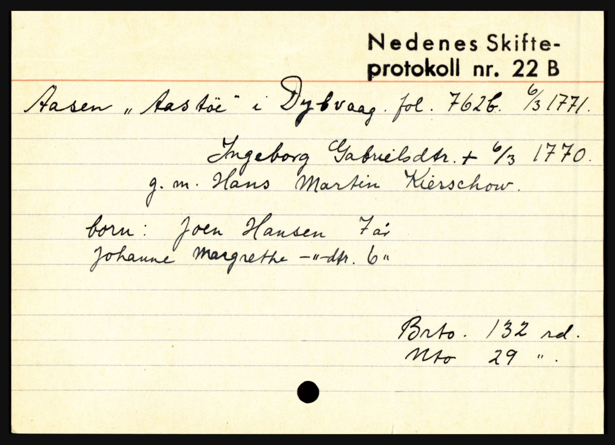 Nedenes sorenskriveri før 1824, AV/SAK-1221-0007/H, p. 35337