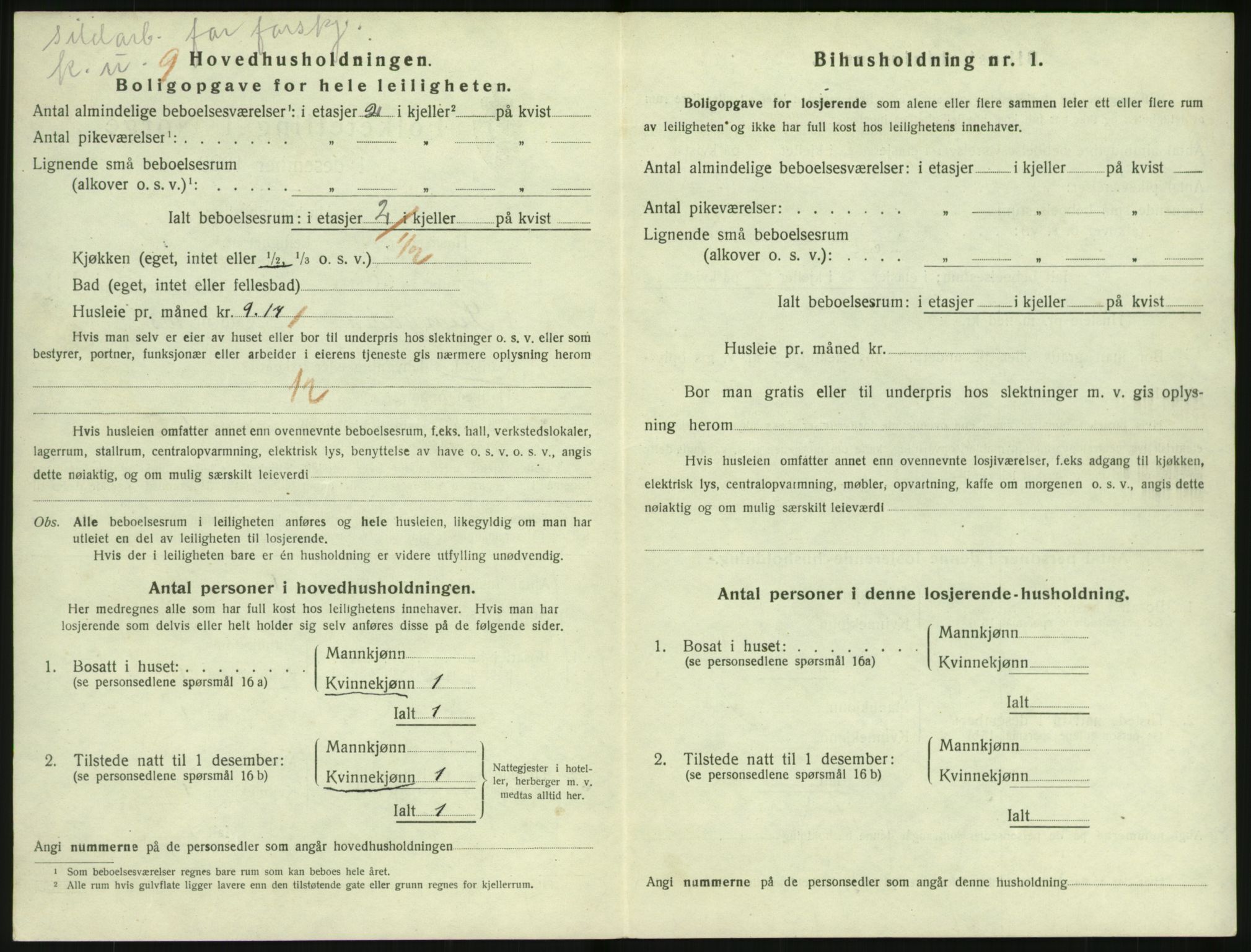 SAST, 1920 census for Haugesund, 1920, p. 11494