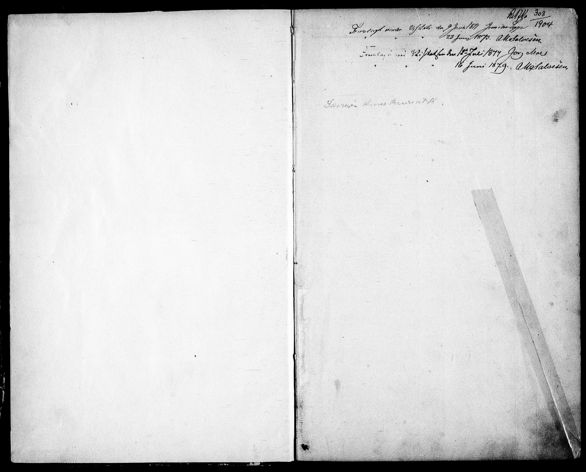 Fjære sokneprestkontor, SAK/1111-0011/F/Fb/L0010: Parish register (copy) no. B 10, 1871-1880