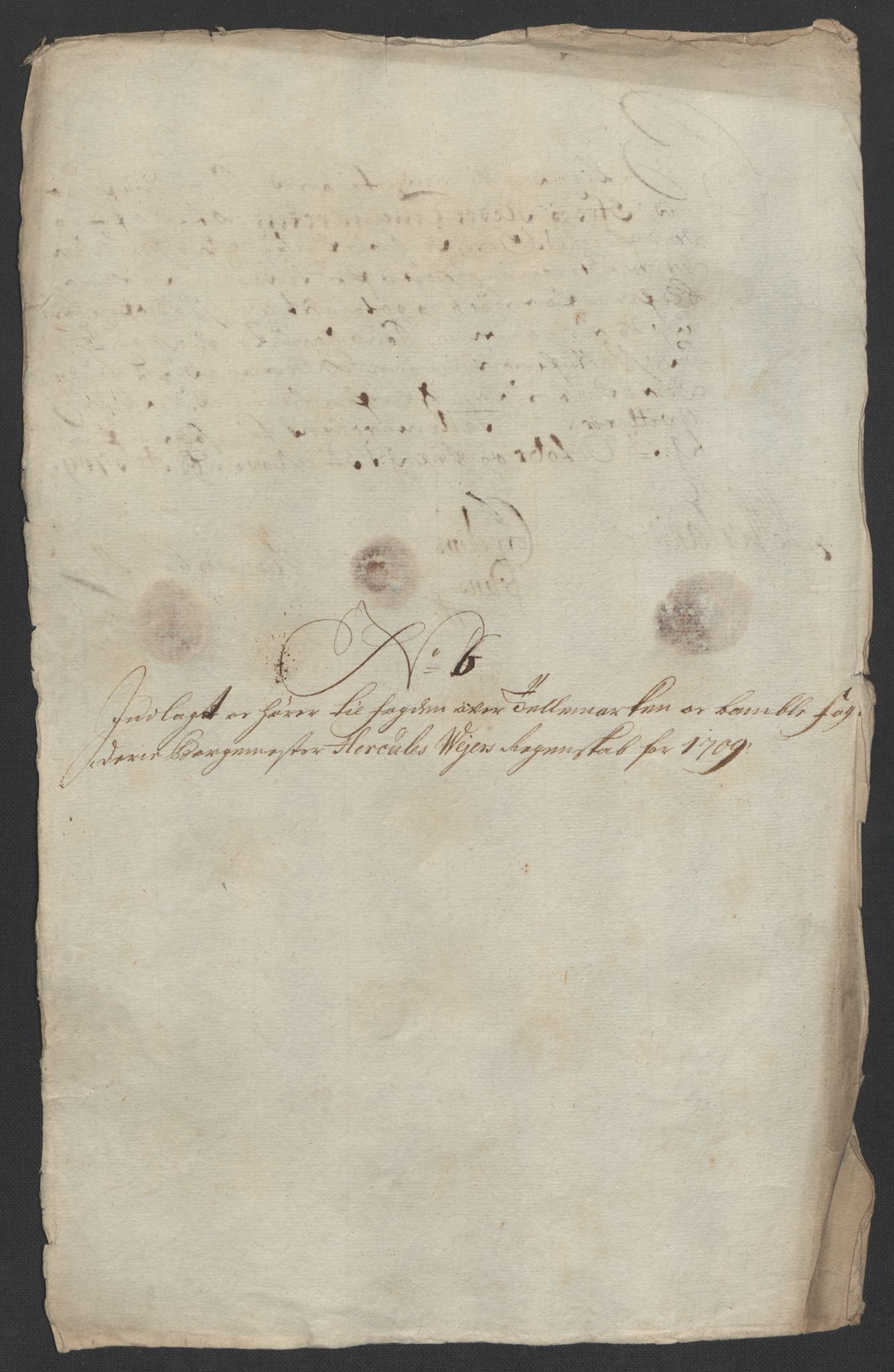 Rentekammeret inntil 1814, Reviderte regnskaper, Fogderegnskap, RA/EA-4092/R36/L2118: Fogderegnskap Øvre og Nedre Telemark og Bamble, 1708-1709, p. 198