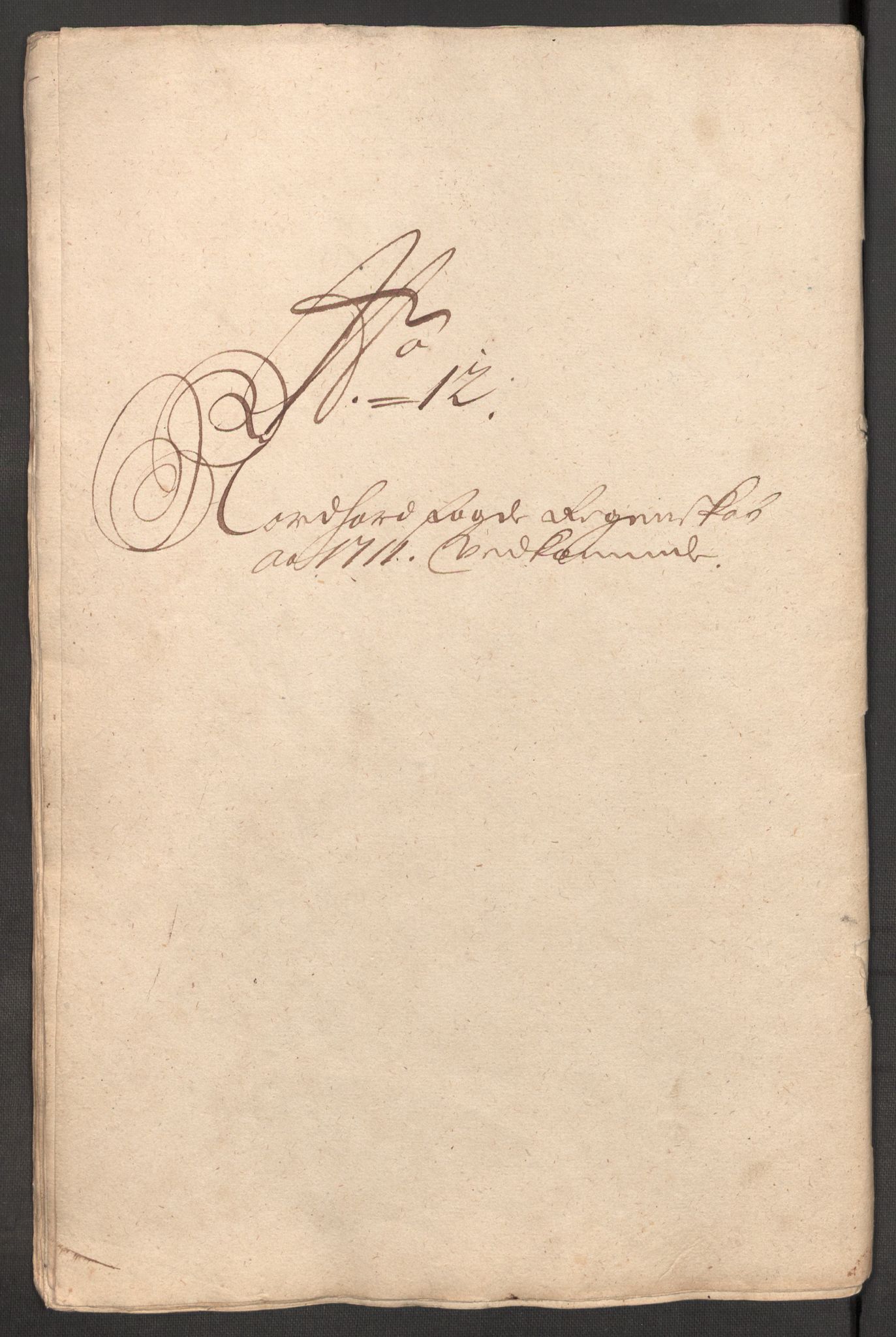 Rentekammeret inntil 1814, Reviderte regnskaper, Fogderegnskap, RA/EA-4092/R51/L3193: Fogderegnskap Nordhordland og Voss, 1711, p. 322