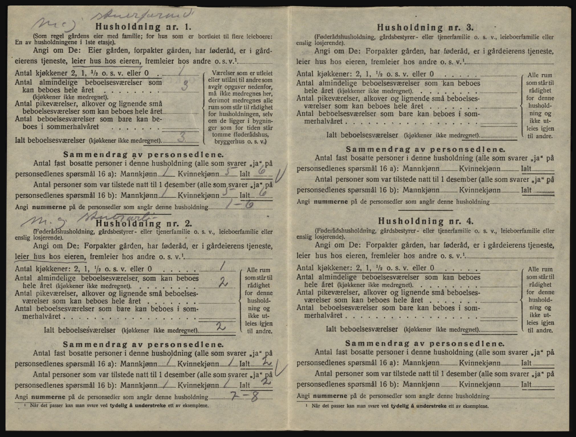 SAO, 1920 census for Glemmen, 1920, p. 774