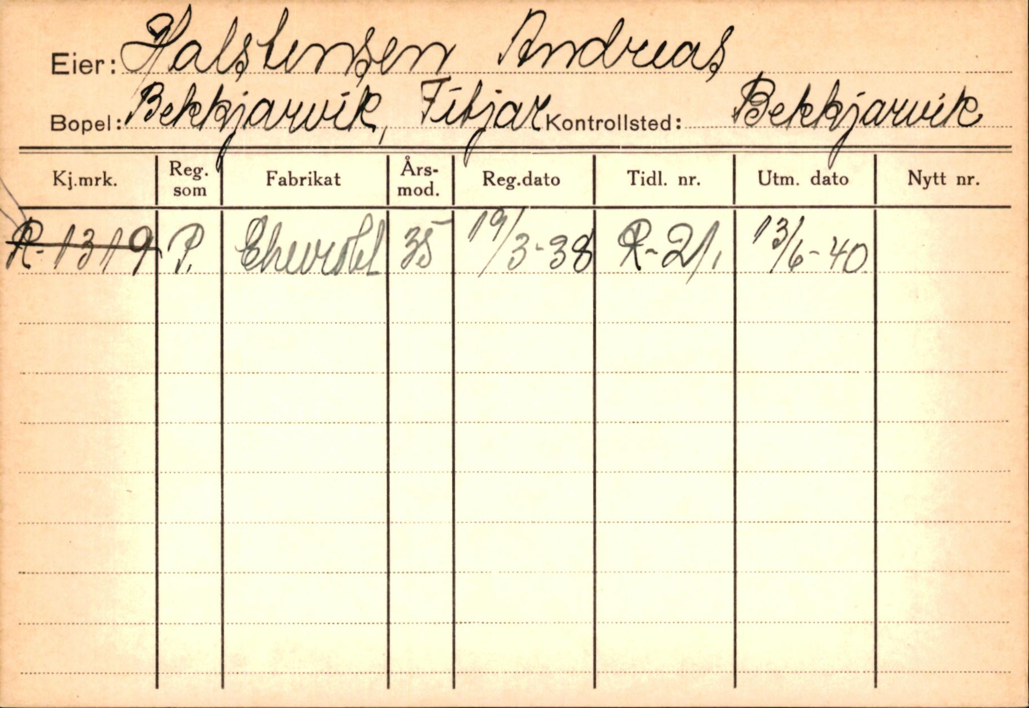 Statens vegvesen, Hordaland vegkontor, AV/SAB-A-5201/2/Ha/L0018: R-eierkort H, 1920-1971, p. 296