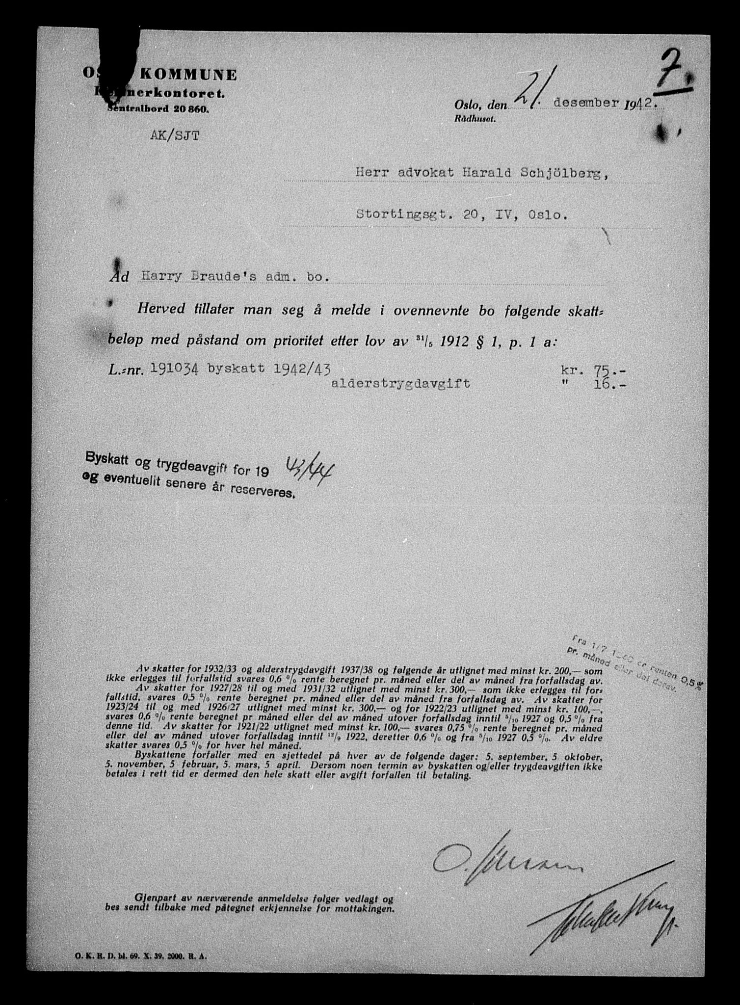 Justisdepartementet, Tilbakeføringskontoret for inndratte formuer, AV/RA-S-1564/H/Hc/Hcc/L0927: --, 1945-1947, p. 507