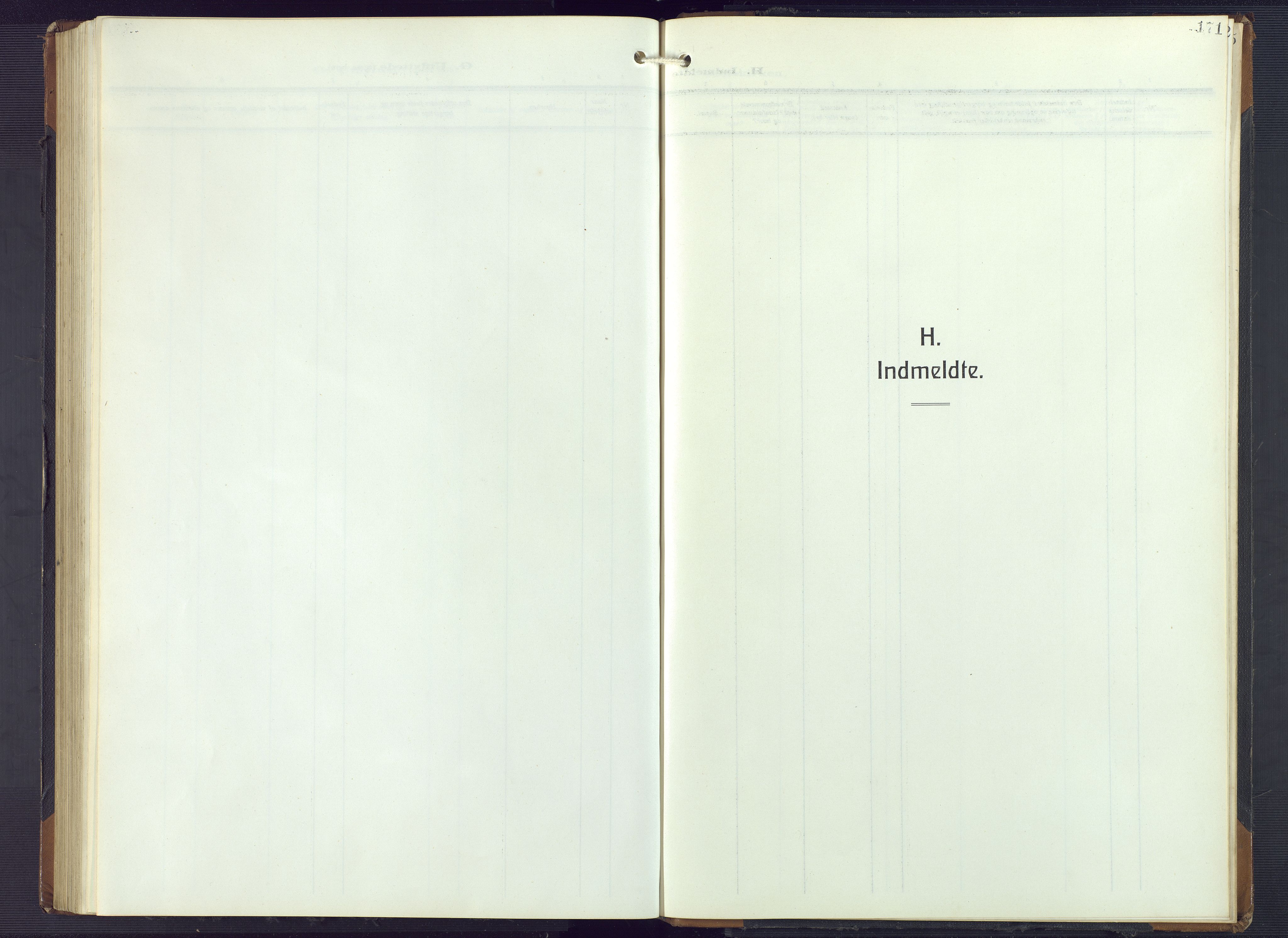 Valle sokneprestkontor, SAK/1111-0044/F/Fb/Fbb/L0003: Parish register (copy) no. B 3, 1921-1948, p. 171