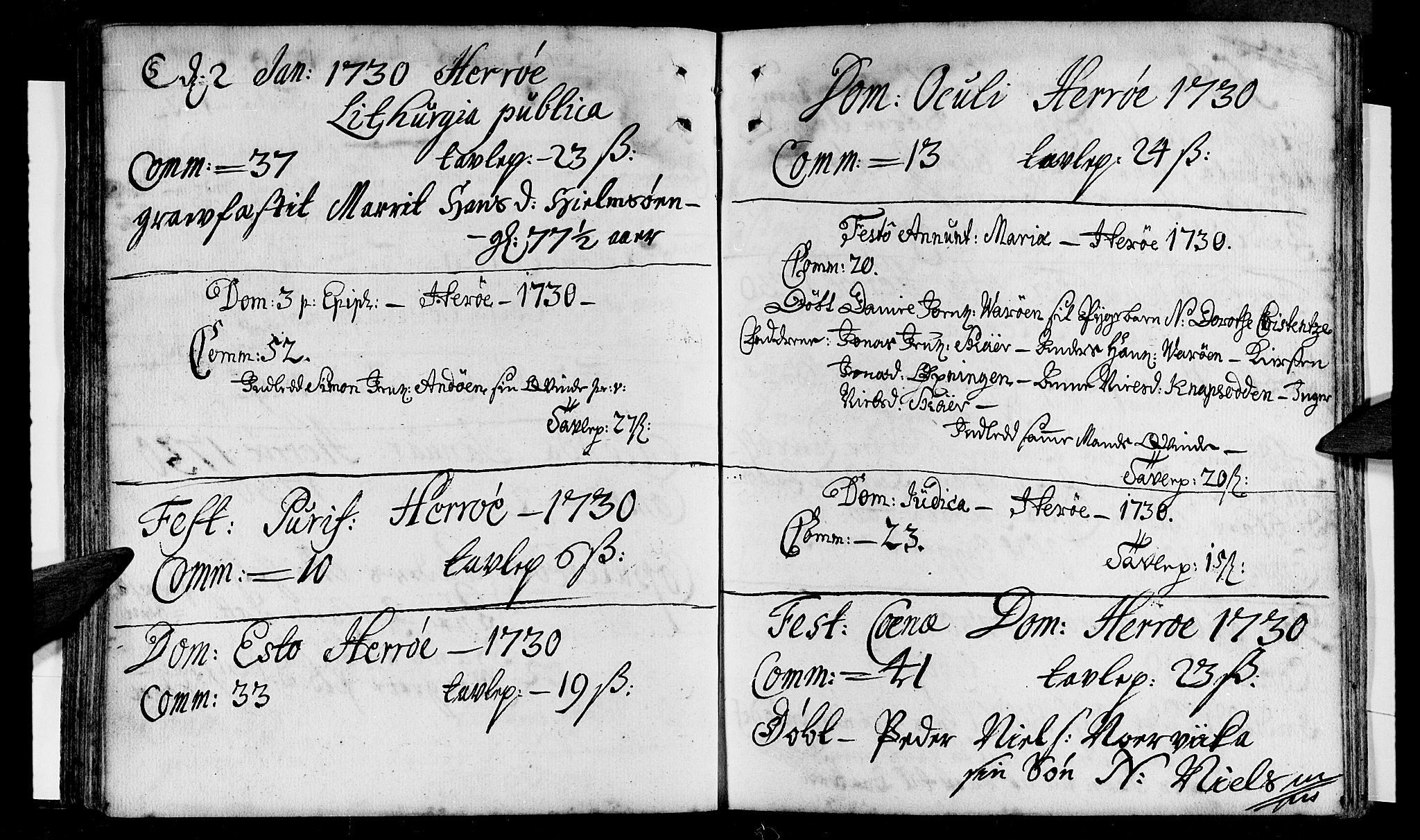 Ministerialprotokoller, klokkerbøker og fødselsregistre - Nordland, AV/SAT-A-1459/834/L0503: Parish register (official) no. 834A01, 1714-1737