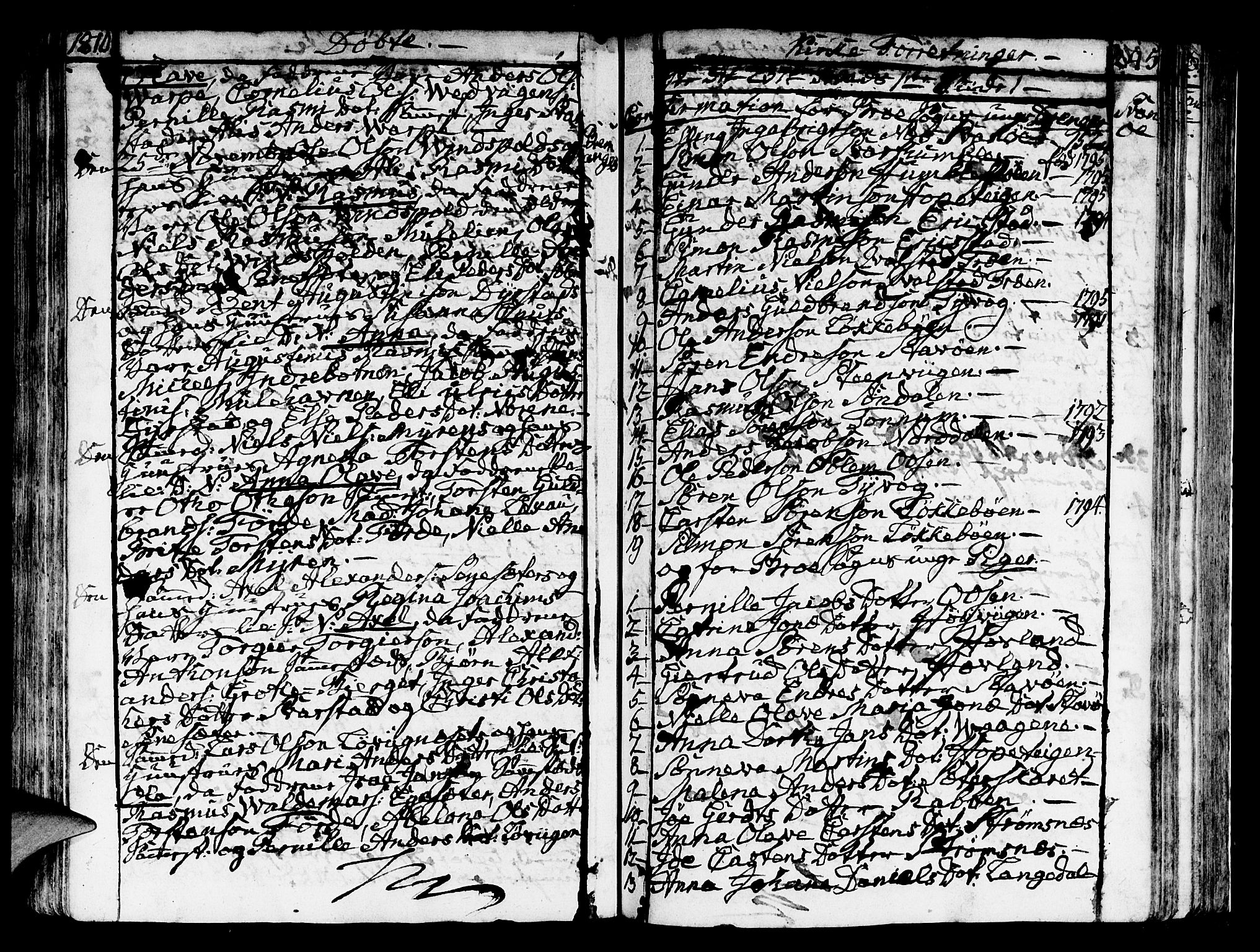 Kinn sokneprestembete, SAB/A-80801/H/Haa/Haaa/L0003: Parish register (official) no. A 3, 1785-1821, p. 245