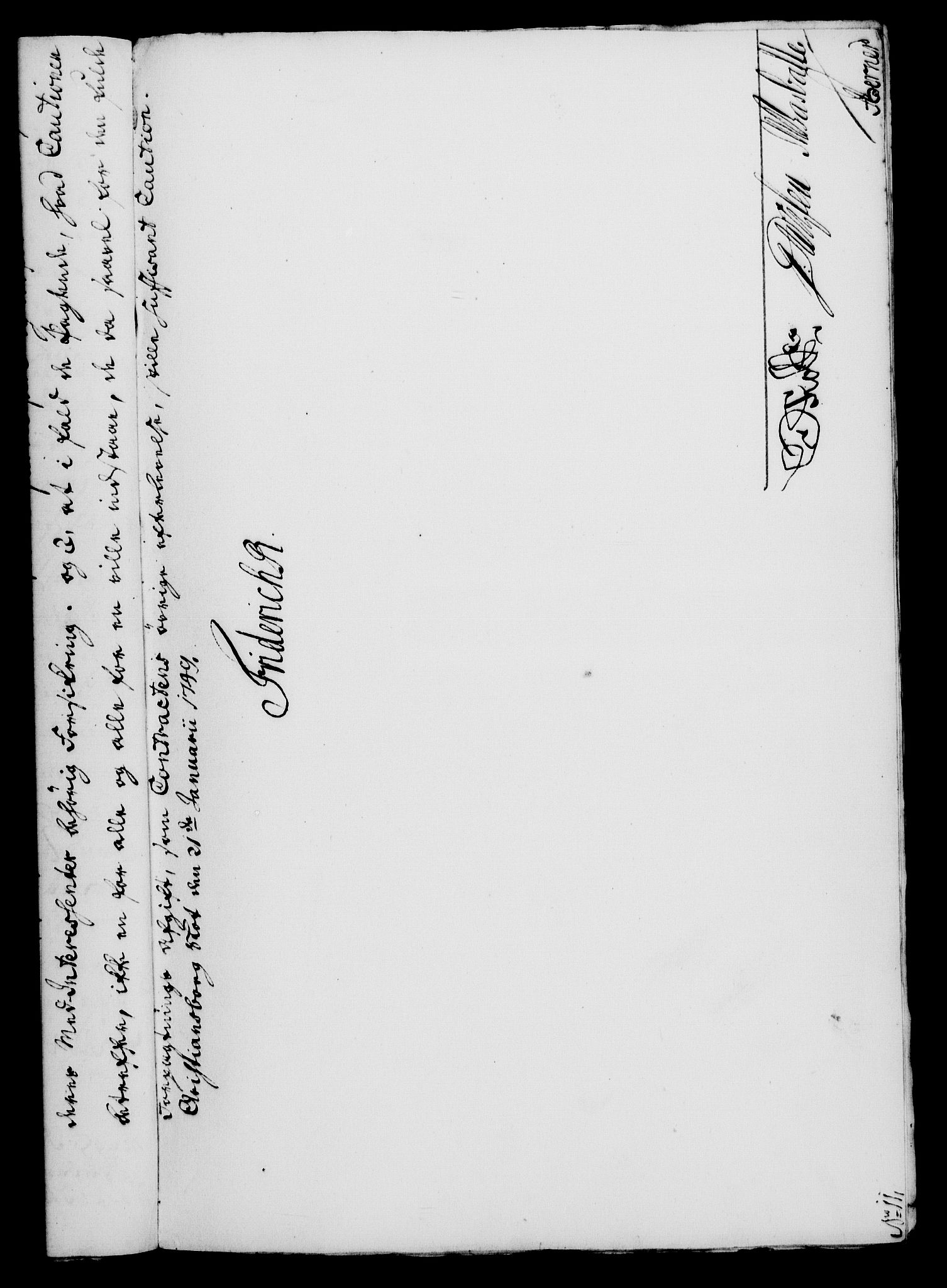 Rentekammeret, Kammerkanselliet, RA/EA-3111/G/Gf/Gfa/L0031: Norsk relasjons- og resolusjonsprotokoll (merket RK 52.31), 1749, p. 57
