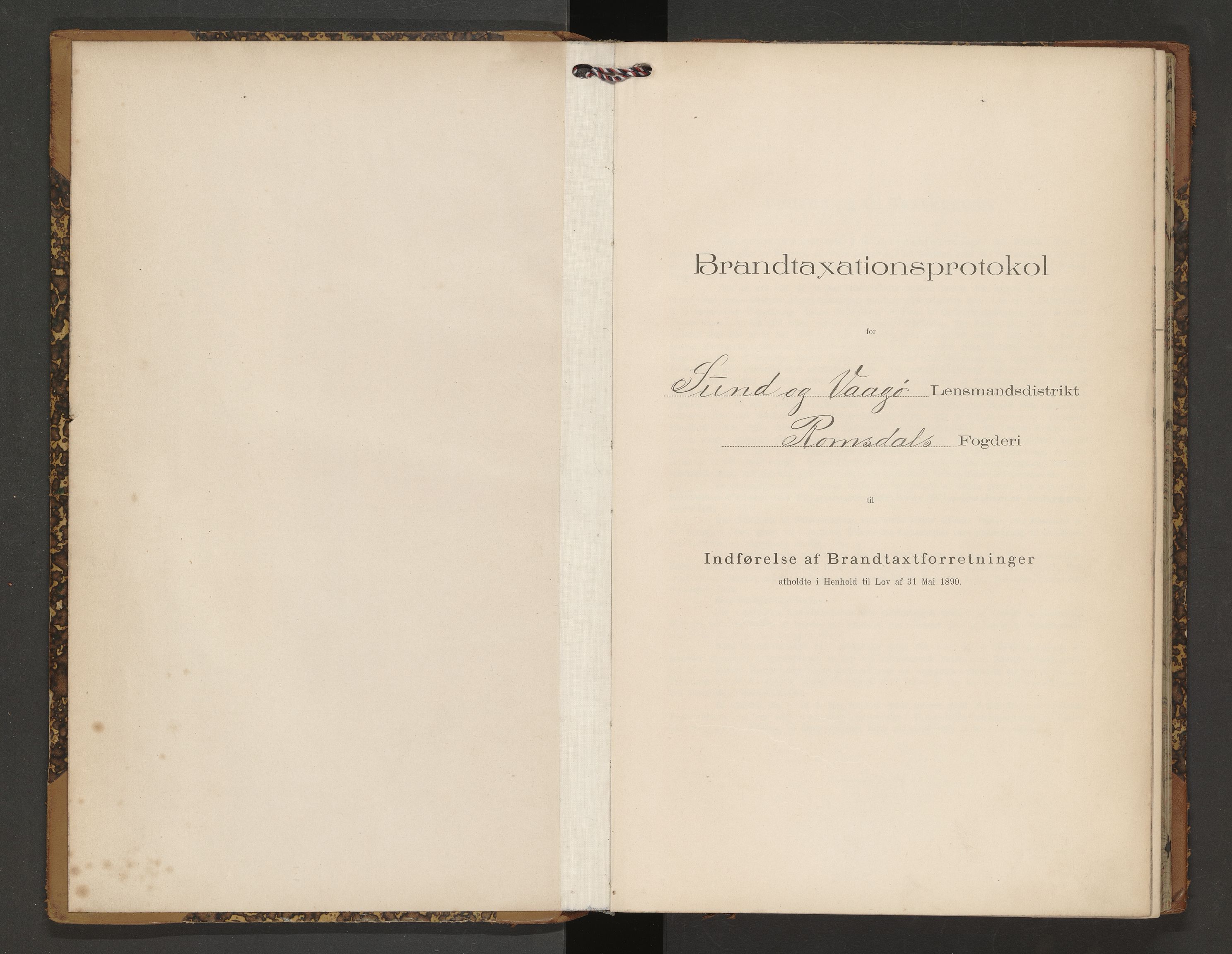 Norges Brannkasse Vågøy og Sund, AV/SAT-A-5504/Fb/L0002: Branntakstprotokoll, 1904-1913