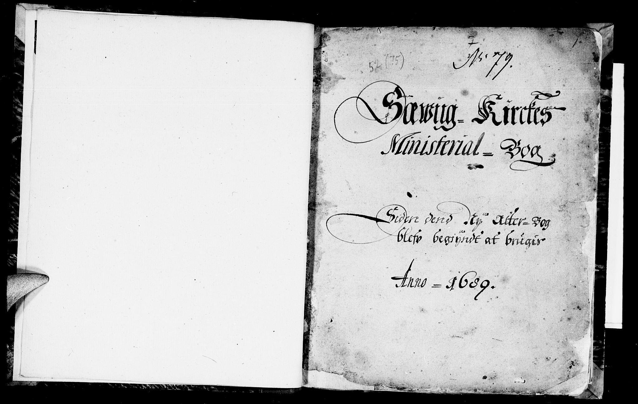 Ministerialprotokoller, klokkerbøker og fødselsregistre - Nord-Trøndelag, SAT/A-1458/770/L0587: Parish register (official) no. 770A01, 1689-1697, p. 0-1