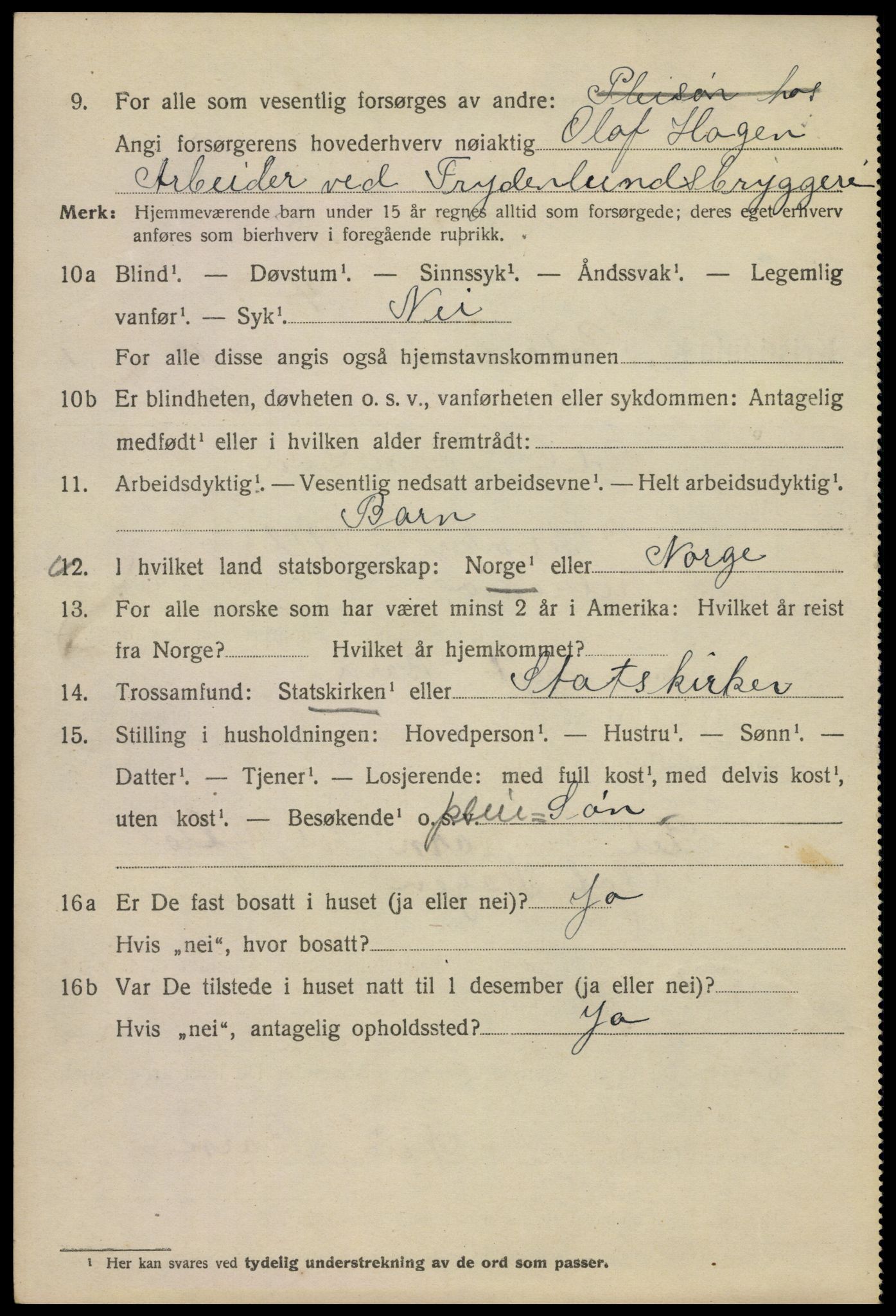 SAO, 1920 census for Kristiania, 1920, p. 466852