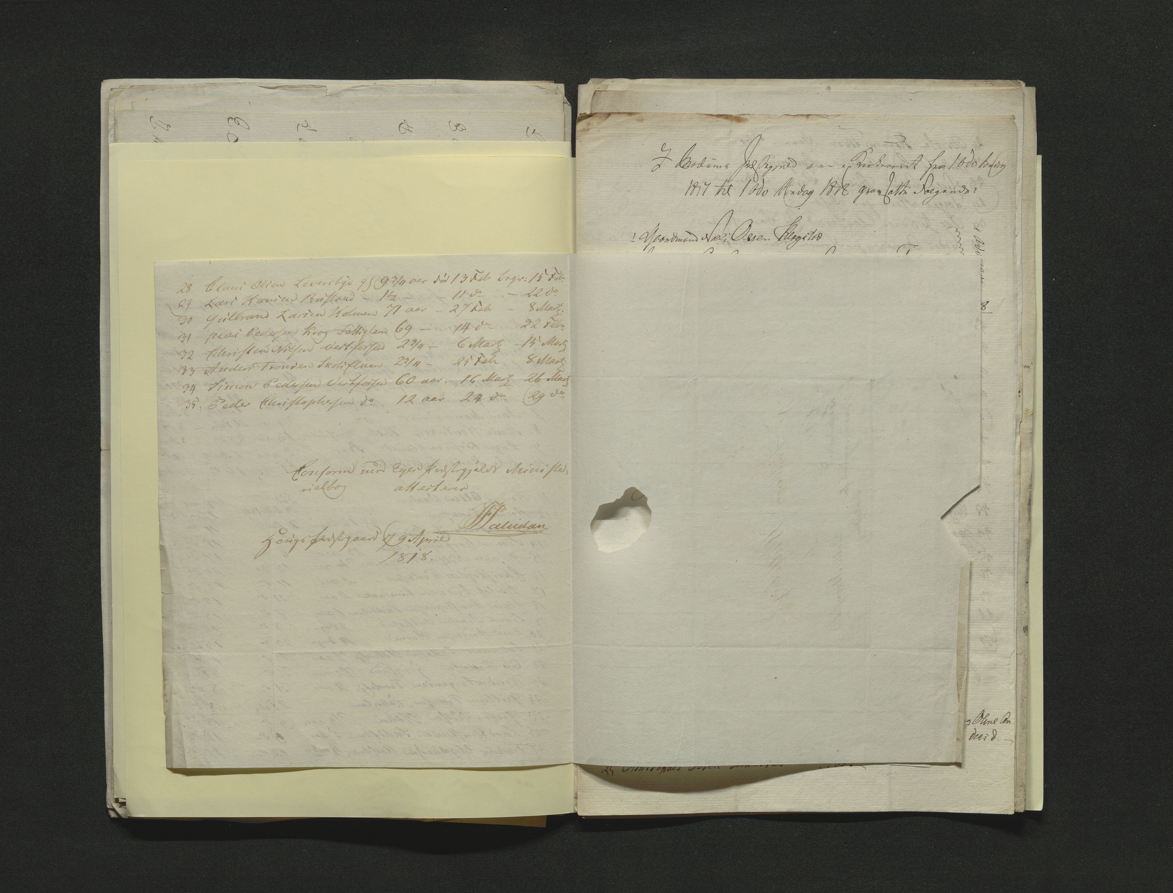 Eiker, Modum og Sigdal sorenskriveri, AV/SAKO-A-123/H/Ha/Hab/L0001: Dødsfallsmeldinger, 1812-1822, p. 212