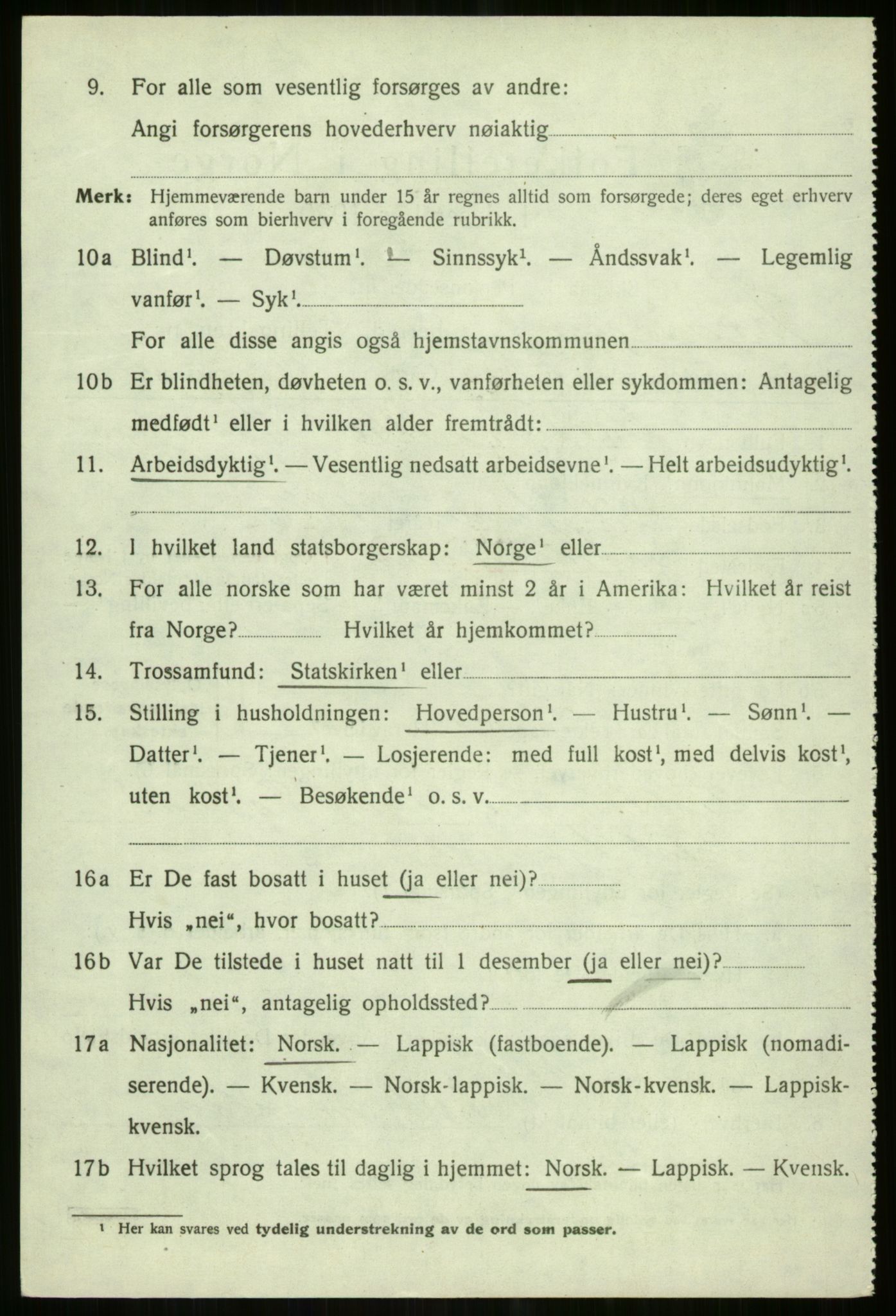 SATØ, 1920 census for Tromsøysund, 1920, p. 11479