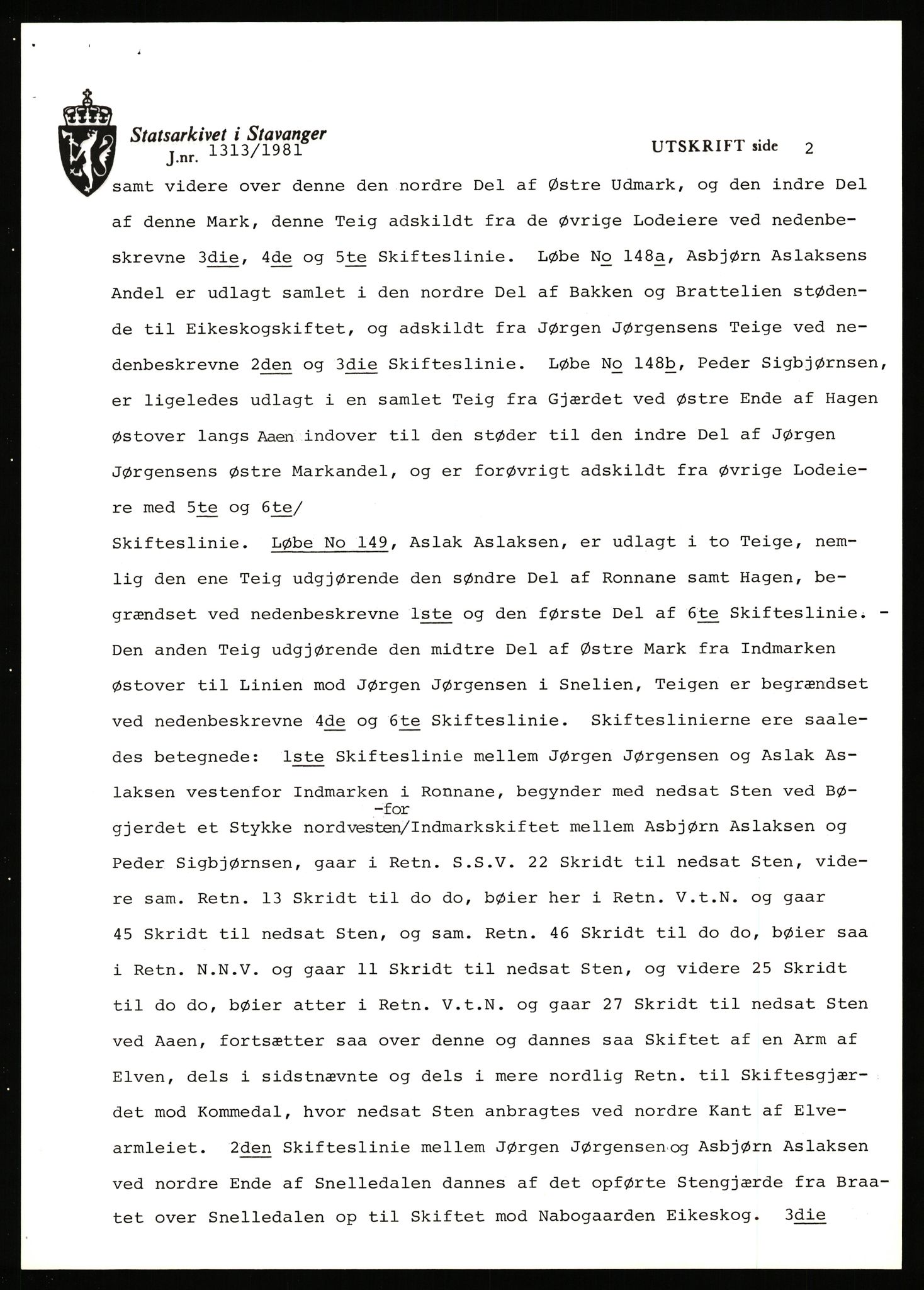 Statsarkivet i Stavanger, AV/SAST-A-101971/03/Y/Yj/L0012: Avskrifter sortert etter gårdsnavn: Bru - Bækkeheien, 1750-1930, p. 429