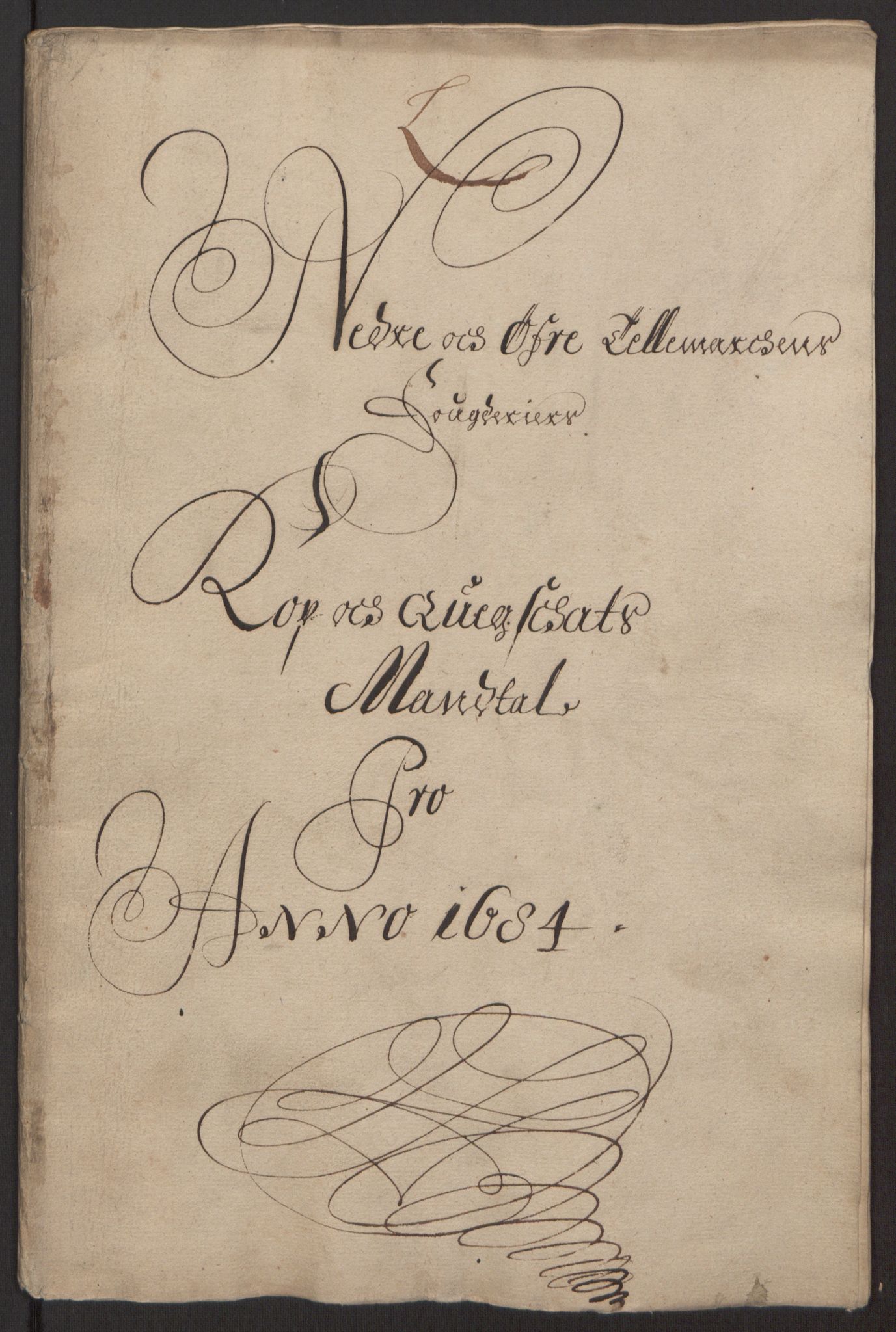 Rentekammeret inntil 1814, Reviderte regnskaper, Fogderegnskap, AV/RA-EA-4092/R35/L2081: Fogderegnskap Øvre og Nedre Telemark, 1680-1684, p. 182