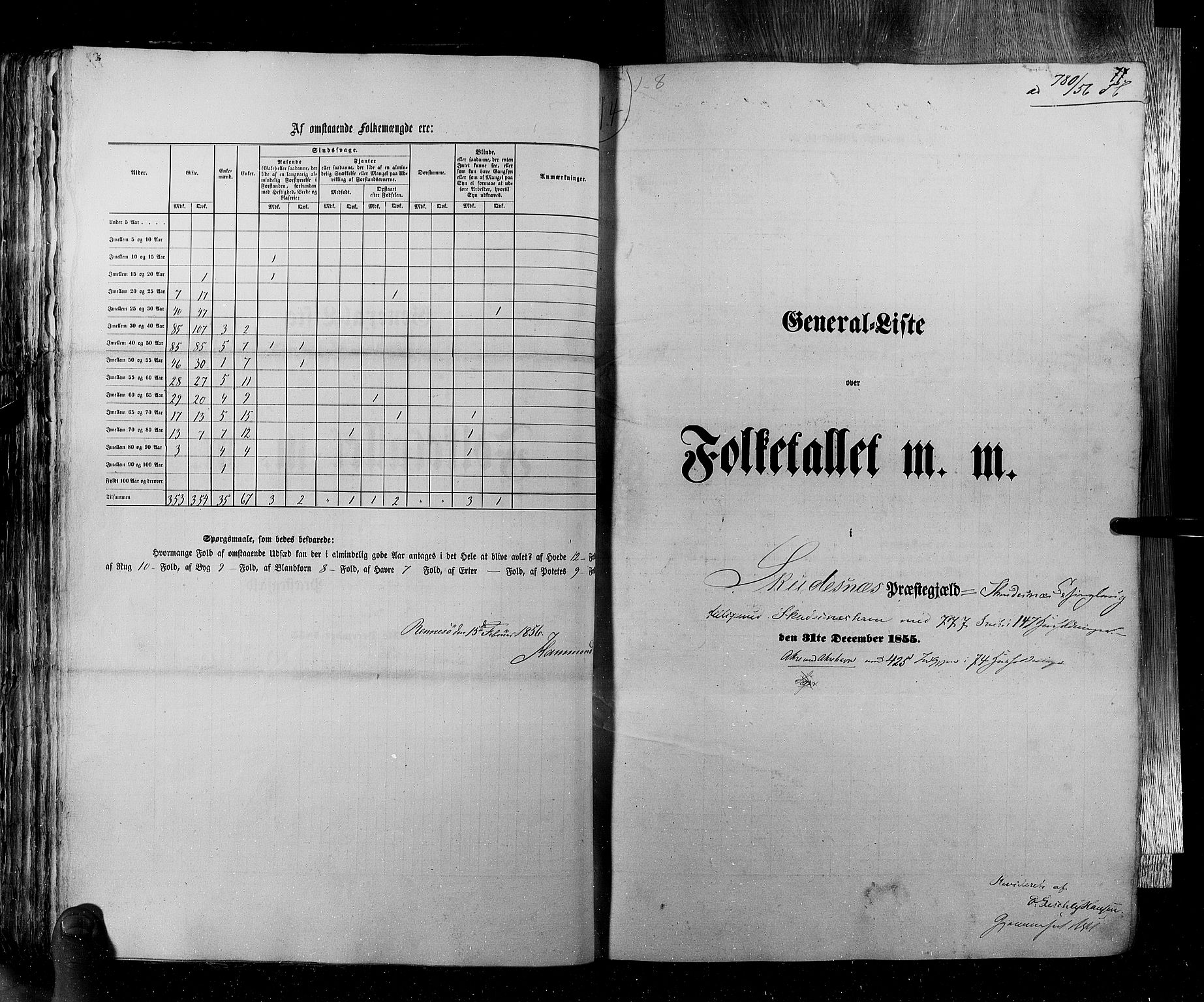 RA, Census 1855, vol. 4: Stavanger amt og Søndre Bergenhus amt, 1855, p. 77