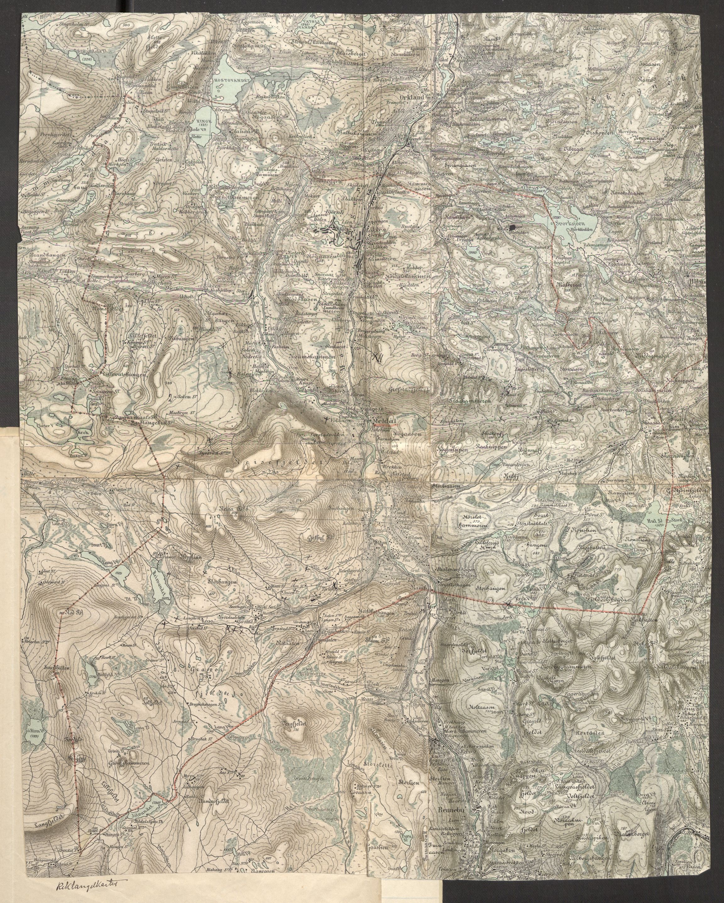 Instituttet for sammenlignende kulturforskning, AV/RA-PA-0424/F/Fc/L0013/0004: Eske B13: / Sør-Trøndelag (perm XXXVIII), 1933-1936