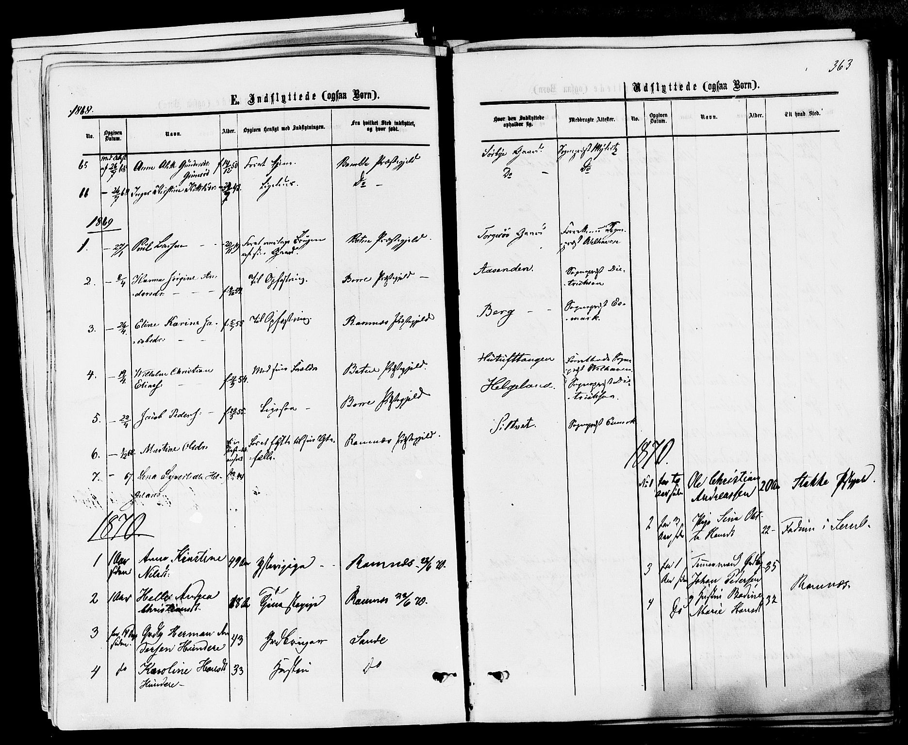 Våle kirkebøker, AV/SAKO-A-334/F/Fa/L0010: Parish register (official) no. I 10, 1861-1877, p. 363