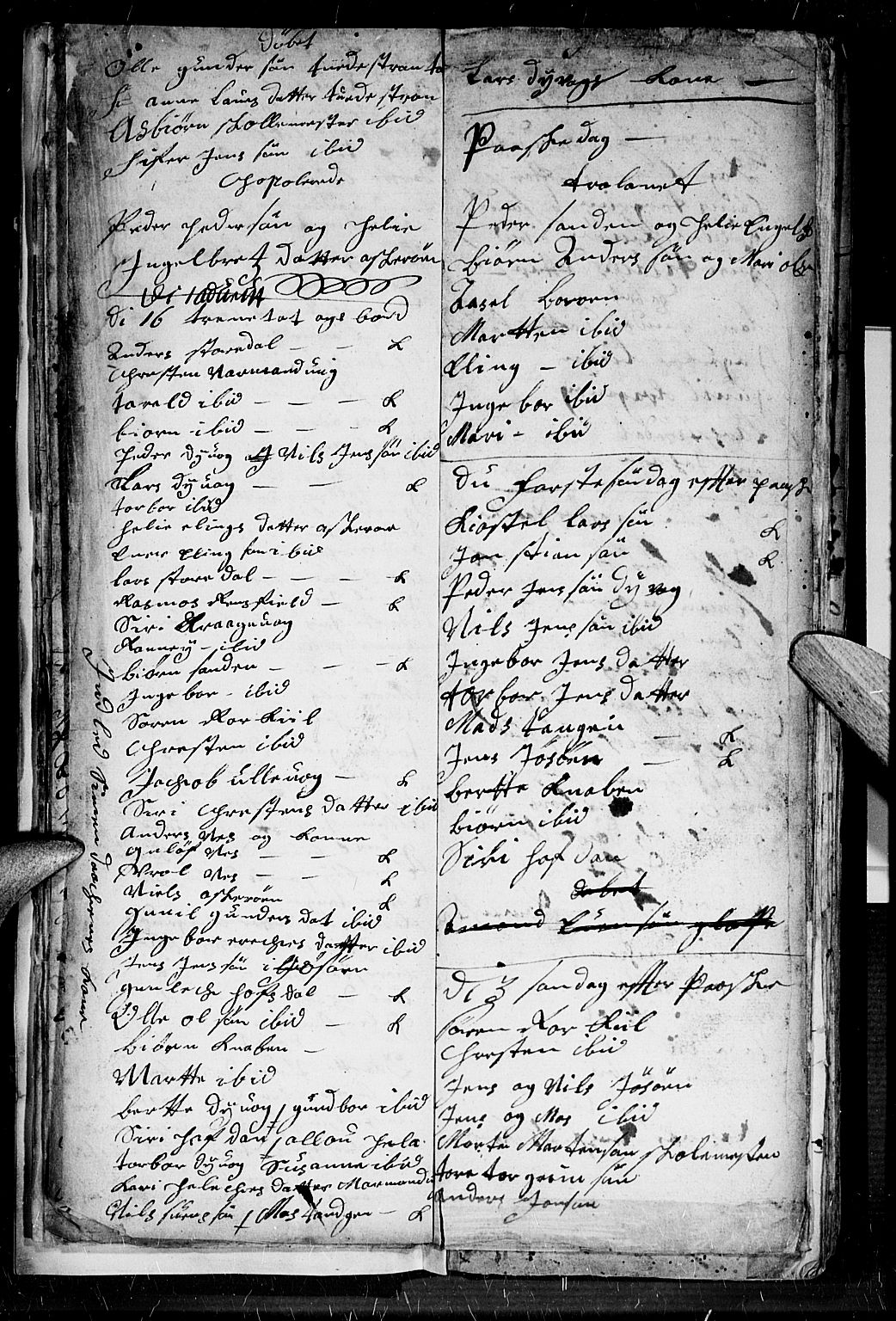 Dypvåg sokneprestkontor, AV/SAK-1111-0007/F/Fb/Fba/L0003: Parish register (copy) no. B 3, 1715-1738, p. 7