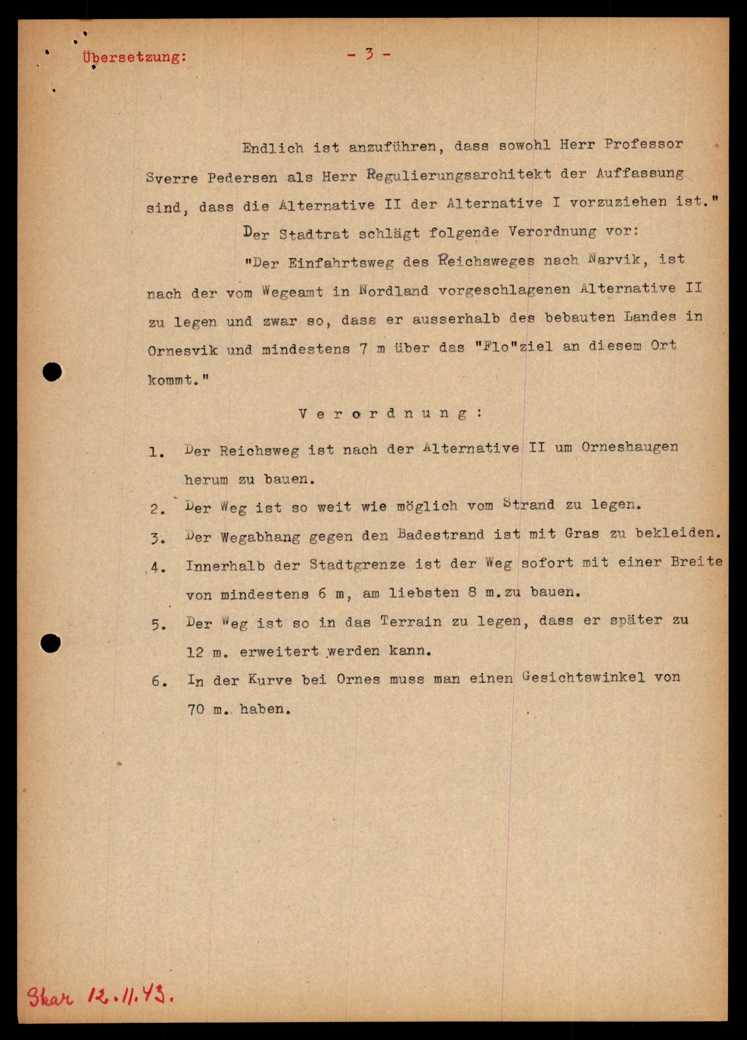 Forsvarets Overkommando. 2 kontor. Arkiv 11.4. Spredte tyske arkivsaker, AV/RA-RAFA-7031/D/Dar/Darb/L0001: Reichskommissariat - Hauptabteilung Technik und Verkehr, 1940-1944, p. 784