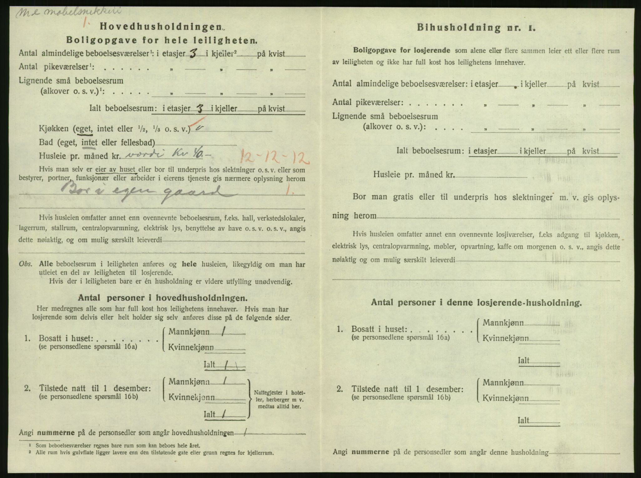 SAT, 1920 census for Steinkjer, 1920, p. 1247