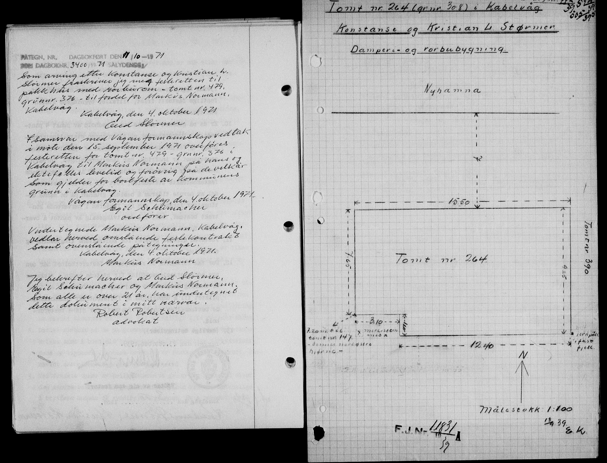 Lofoten sorenskriveri, AV/SAT-A-0017/1/2/2C/L0006a: Mortgage book no. 6a, 1939-1939, Diary no: : 2431/1939