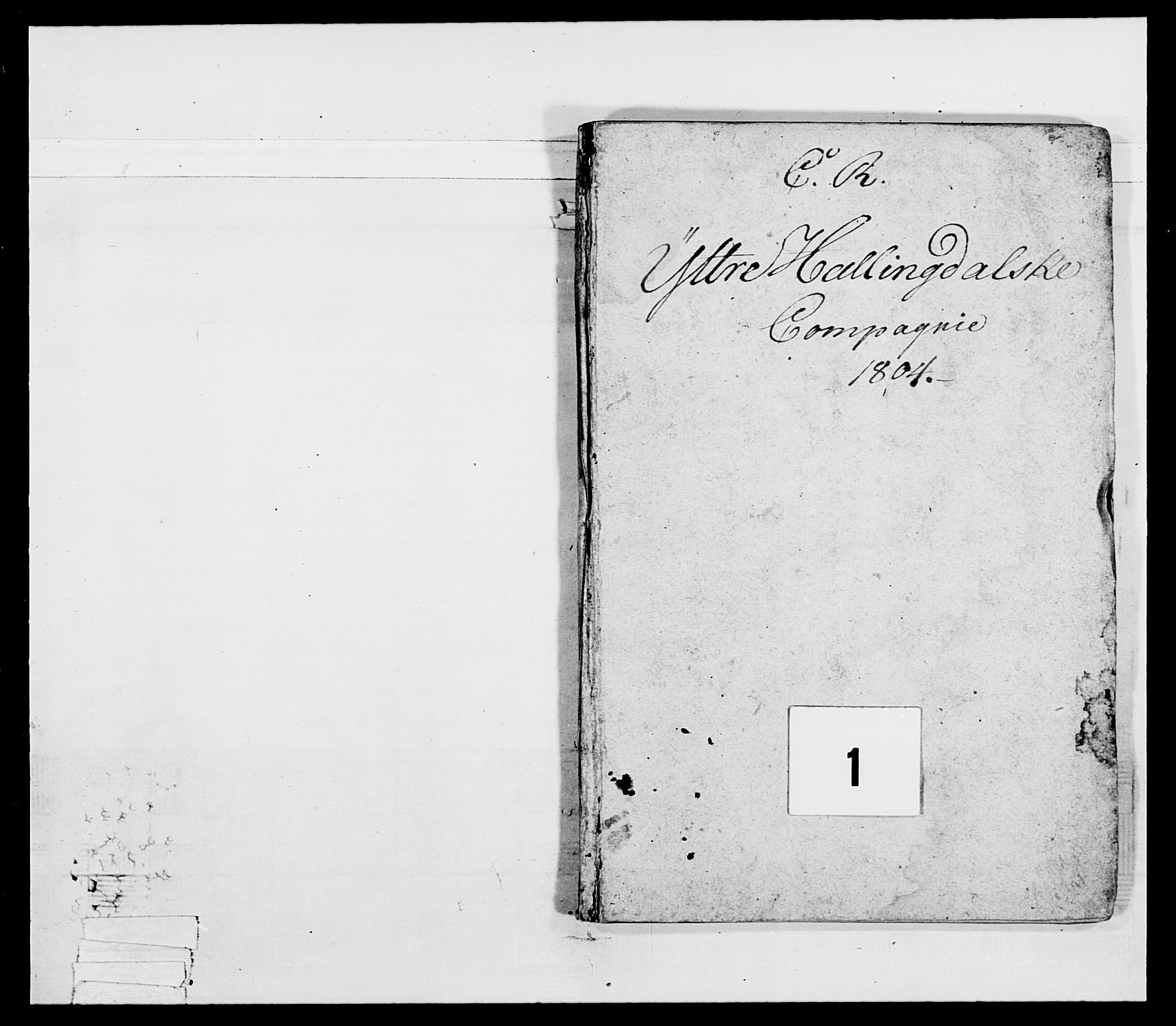 Generalitets- og kommissariatskollegiet, Det kongelige norske kommissariatskollegium, AV/RA-EA-5420/E/Eh/L0041: 1. Akershusiske nasjonale infanteriregiment, 1804-1808, p. 7