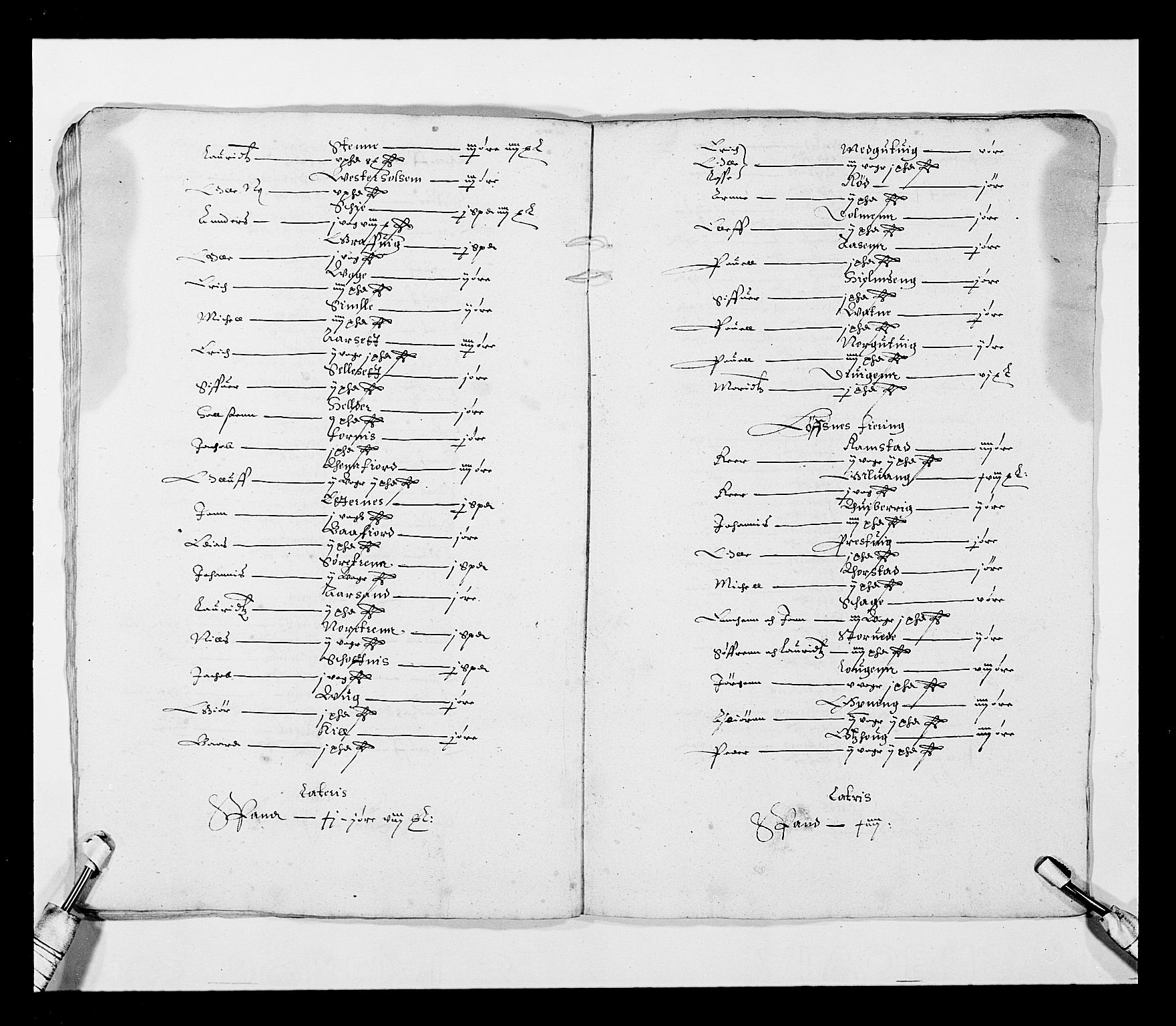 Stattholderembetet 1572-1771, AV/RA-EA-2870/Ek/L0027/0001: Jordebøker 1633-1658: / Jordebøker for Trondheim len, 1643-1644, p. 93