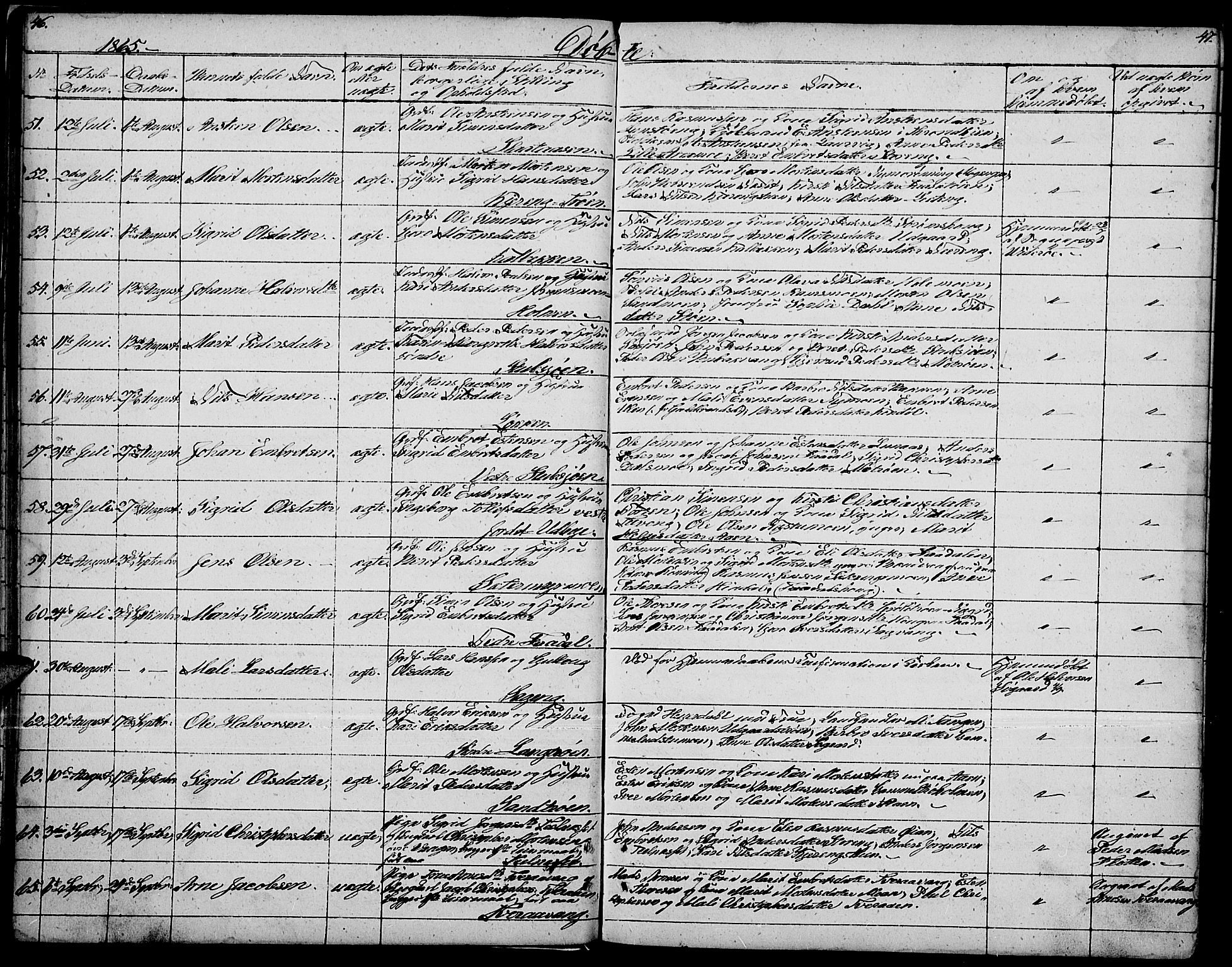Tynset prestekontor, AV/SAH-PREST-058/H/Ha/Hab/L0005: Parish register (copy) no. 5, 1860-1879, p. 46-47