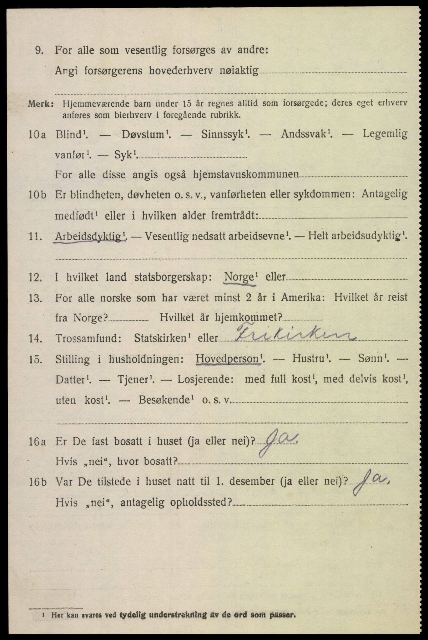 SAK, 1920 census for Øvrebø, 1920, p. 395