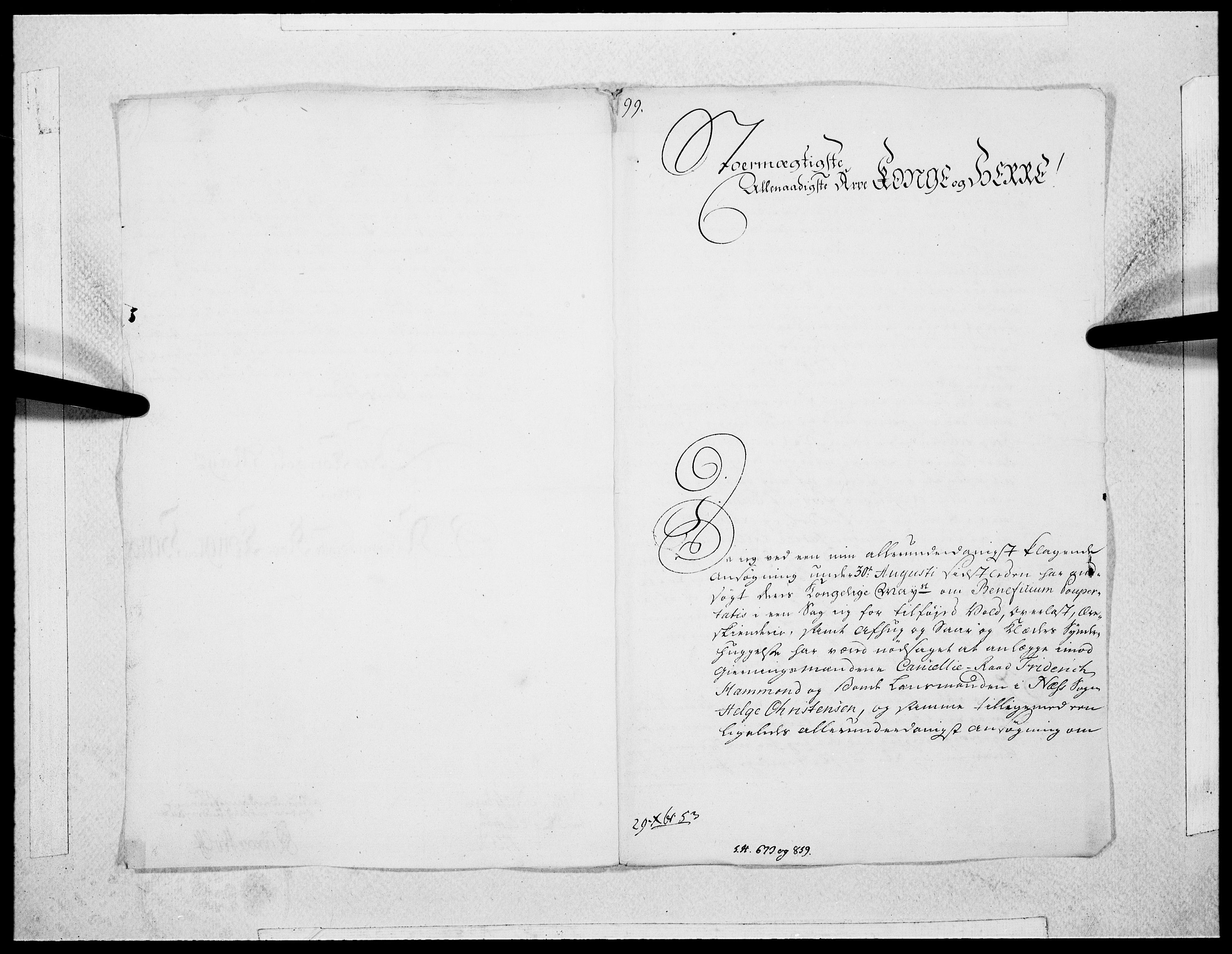 Danske Kanselli 1572-1799, AV/RA-EA-3023/F/Fc/Fcc/Fcca/L0166: Norske innlegg 1572-1799, 1754, p. 27