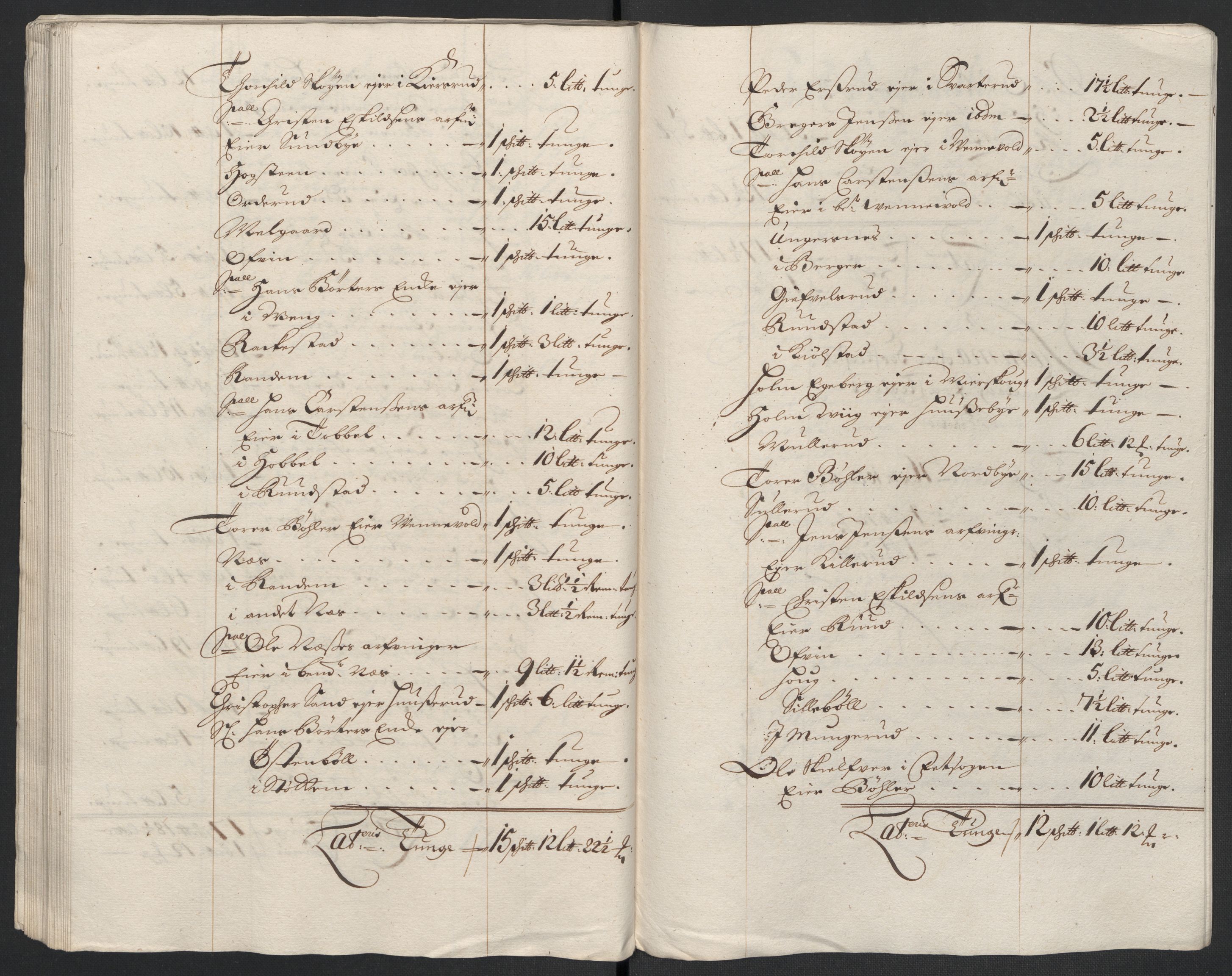 Rentekammeret inntil 1814, Reviderte regnskaper, Fogderegnskap, AV/RA-EA-4092/R11/L0584: Fogderegnskap Nedre Romerike, 1701, p. 170