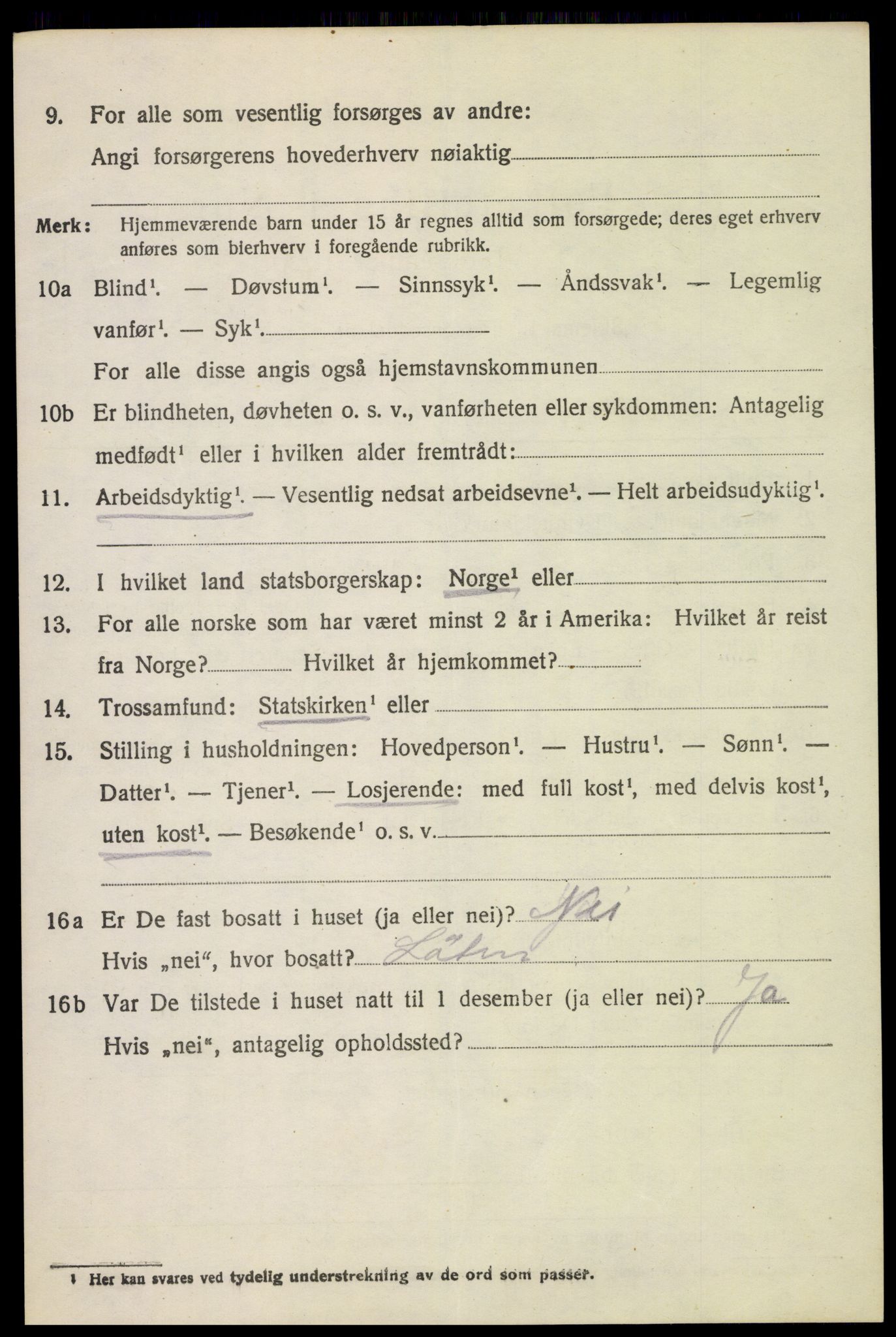 SAH, 1920 census for Ringsaker, 1920, p. 10323