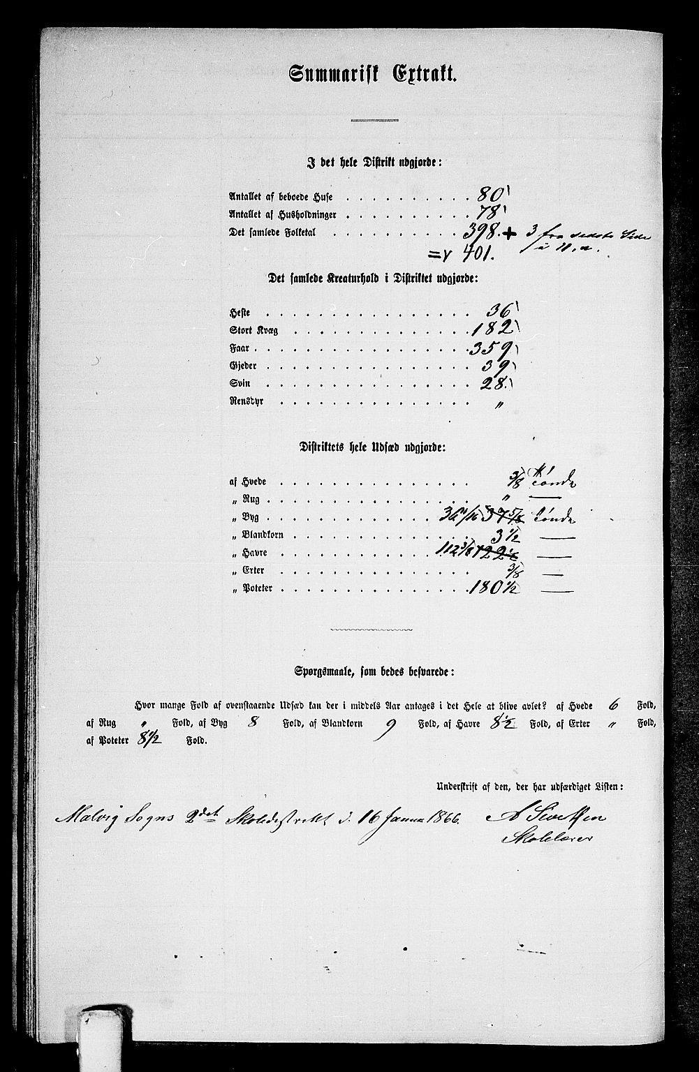 RA, 1865 census for Strinda, 1865, p. 227