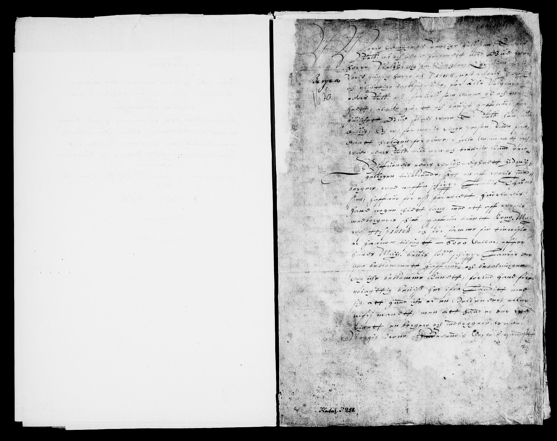 Danske Kanselli, Skapsaker, RA/EA-4061/G/L0001: Tillegg til skapsakene, 1587-1623, p. 43
