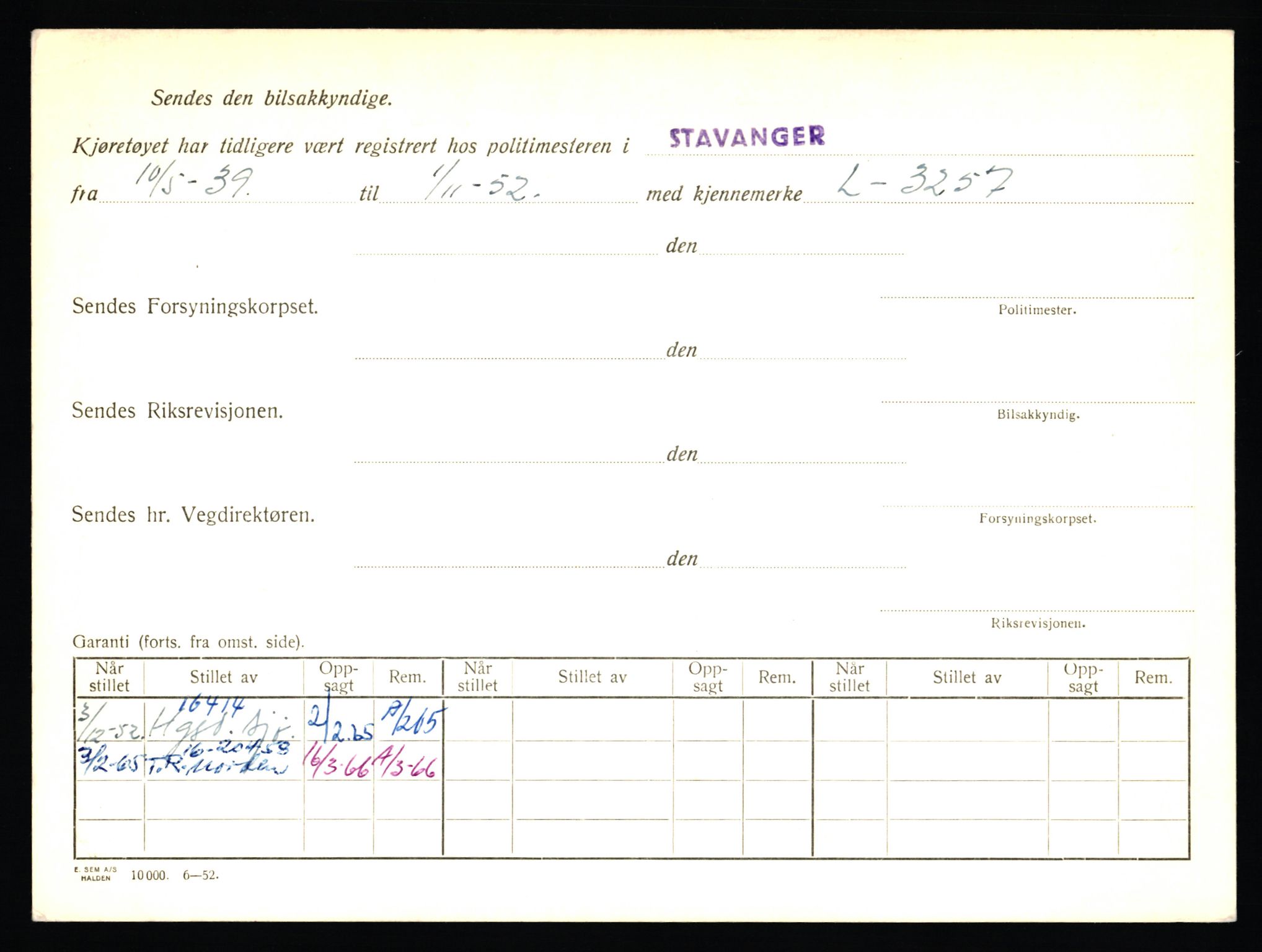 Stavanger trafikkstasjon, AV/SAST-A-101942/0/F/L0024: L-13000 - L-13499, 1930-1971, p. 878