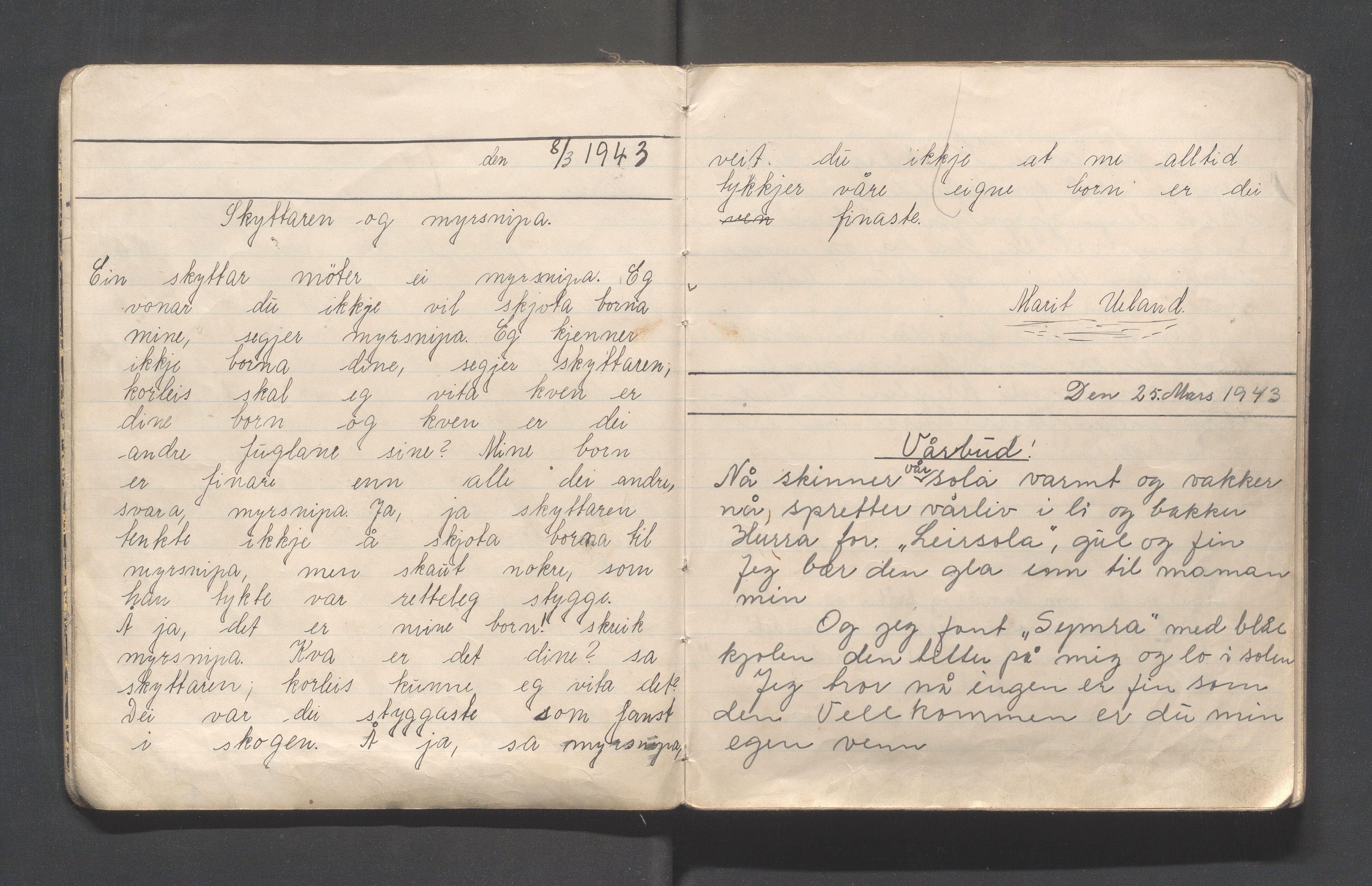 Hå kommune - PA 013 Barnelosje "Jadars Framtid" nr. 209, IKAR/K-102220/F/L0006: Nærbøposten, 1943-1949, p. 5