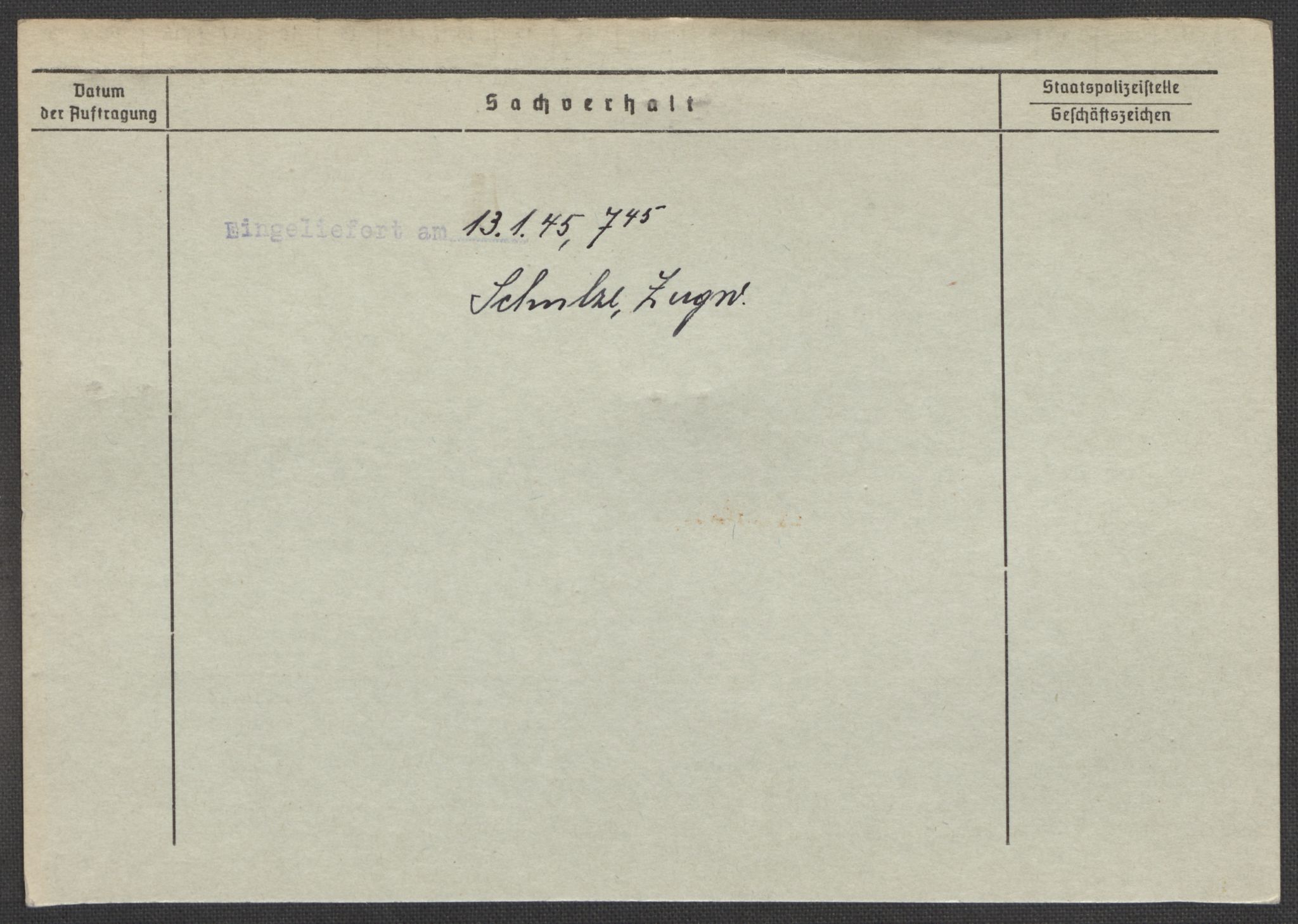 Befehlshaber der Sicherheitspolizei und des SD, RA/RAFA-5969/E/Ea/Eaa/L0005: Register over norske fanger i Møllergata 19: Hø-Kj, 1940-1945, p. 1074