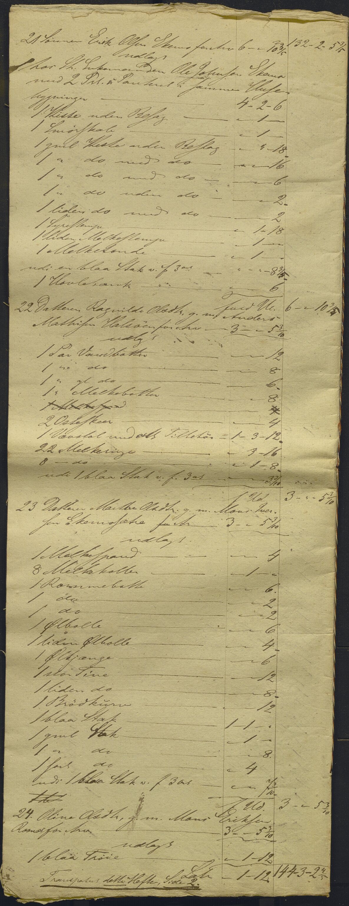 Nordhordland sorenskrivar, AV/SAB-A-2901/1/H/Hd/Hdb/L0001: Konsept til utlodningar, 1850-1852, p. 330