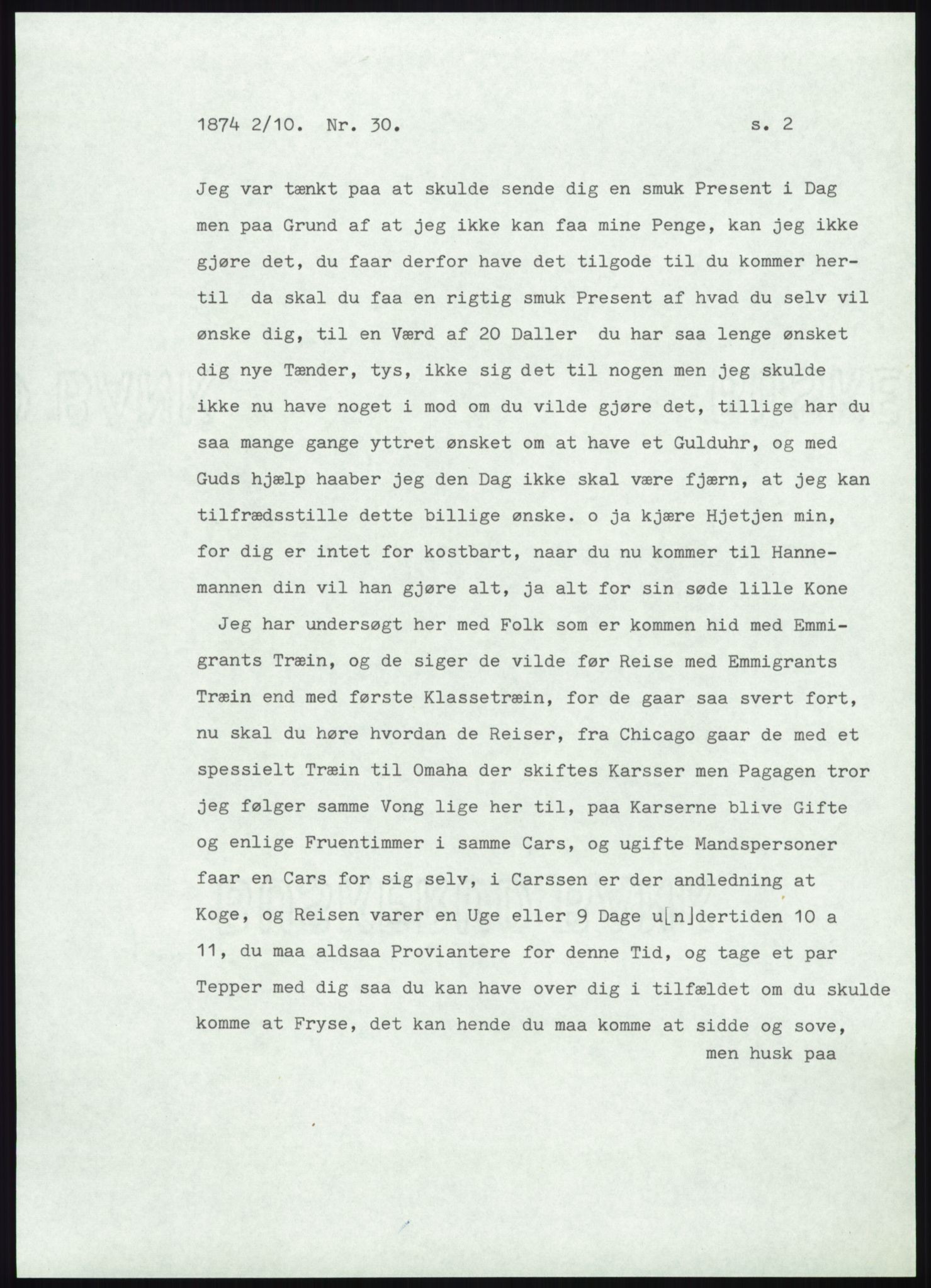 Samlinger til kildeutgivelse, Amerikabrevene, AV/RA-EA-4057/F/L0008: Innlån fra Hedmark: Gamkind - Semmingsen, 1838-1914, p. 297