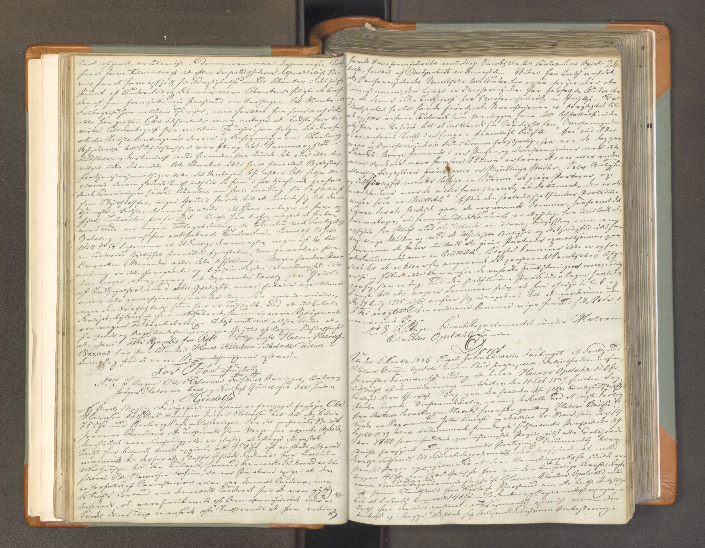 Nedre Telemark sorenskriveri, AV/SAKO-A-135/F/Fa/L0043: Tingbok, 1845-1850, p. 25b-26a
