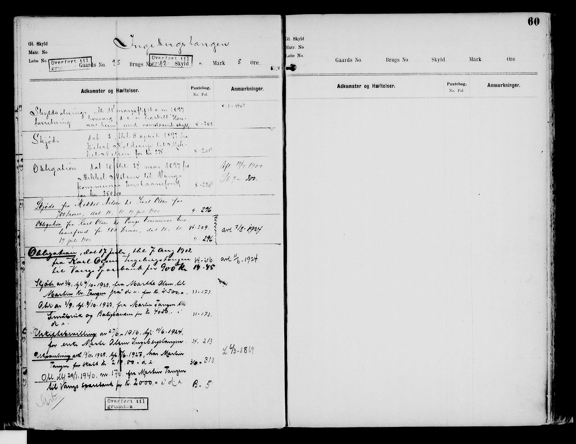 Nord-Hedmark sorenskriveri, SAH/TING-012/H/Ha/Had/Hade/L0002: Mortgage register no. 4.2, 1893-1940, p. 60