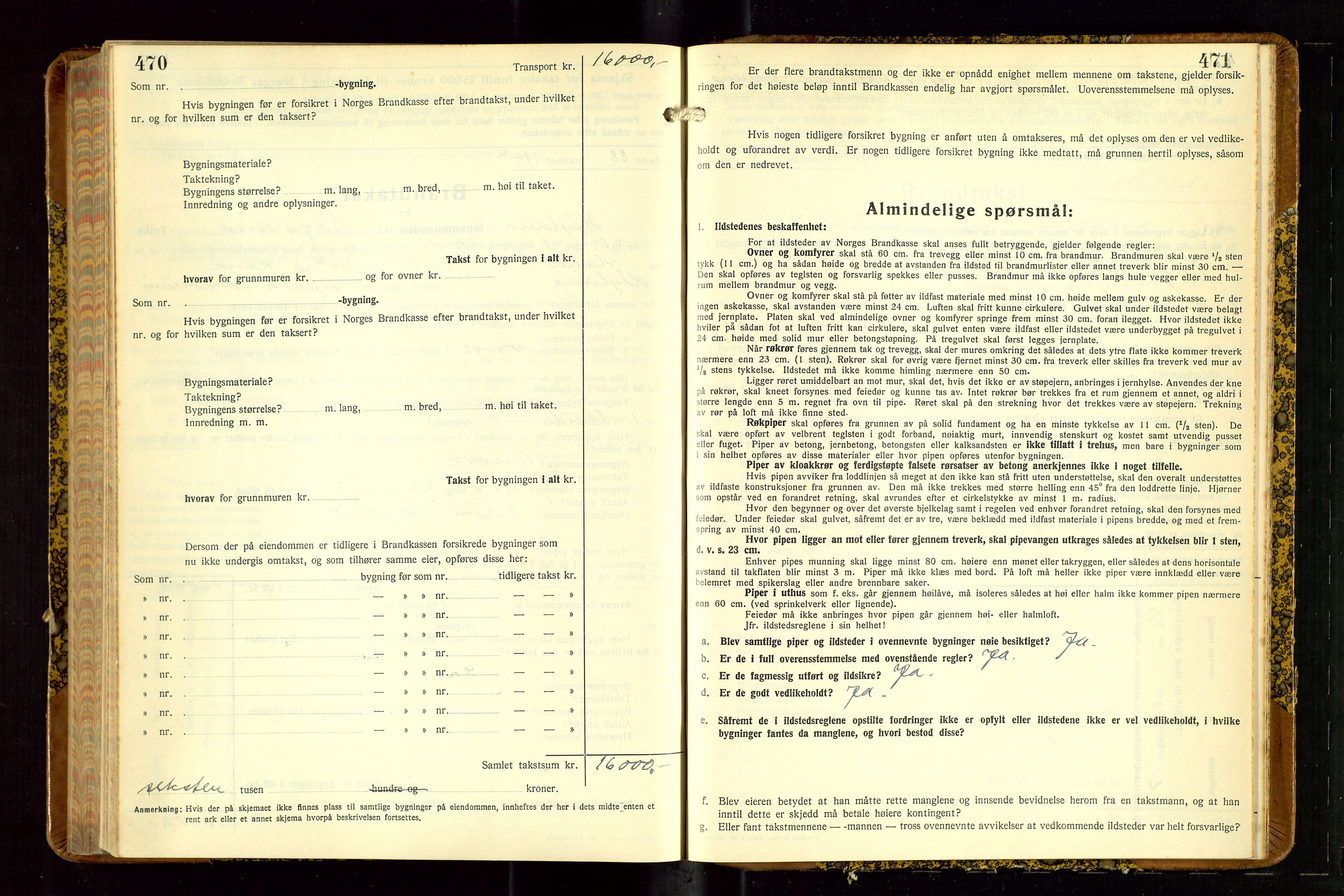 Høyland/Sandnes lensmannskontor, AV/SAST-A-100166/Gob/L0008: "Branntakstprotokoll", 1940-1952, p. 470-471