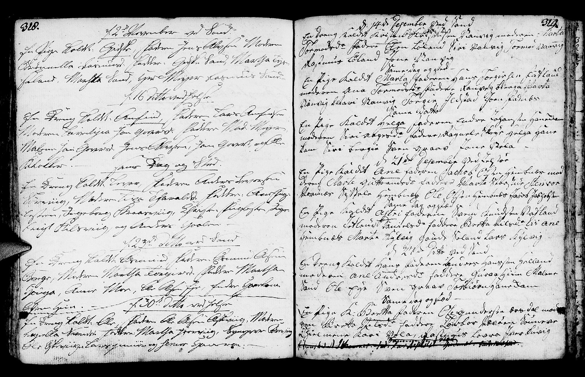 Jelsa sokneprestkontor, SAST/A-101842/01/IV: Parish register (official) no. A 3, 1768-1796, p. 318-319