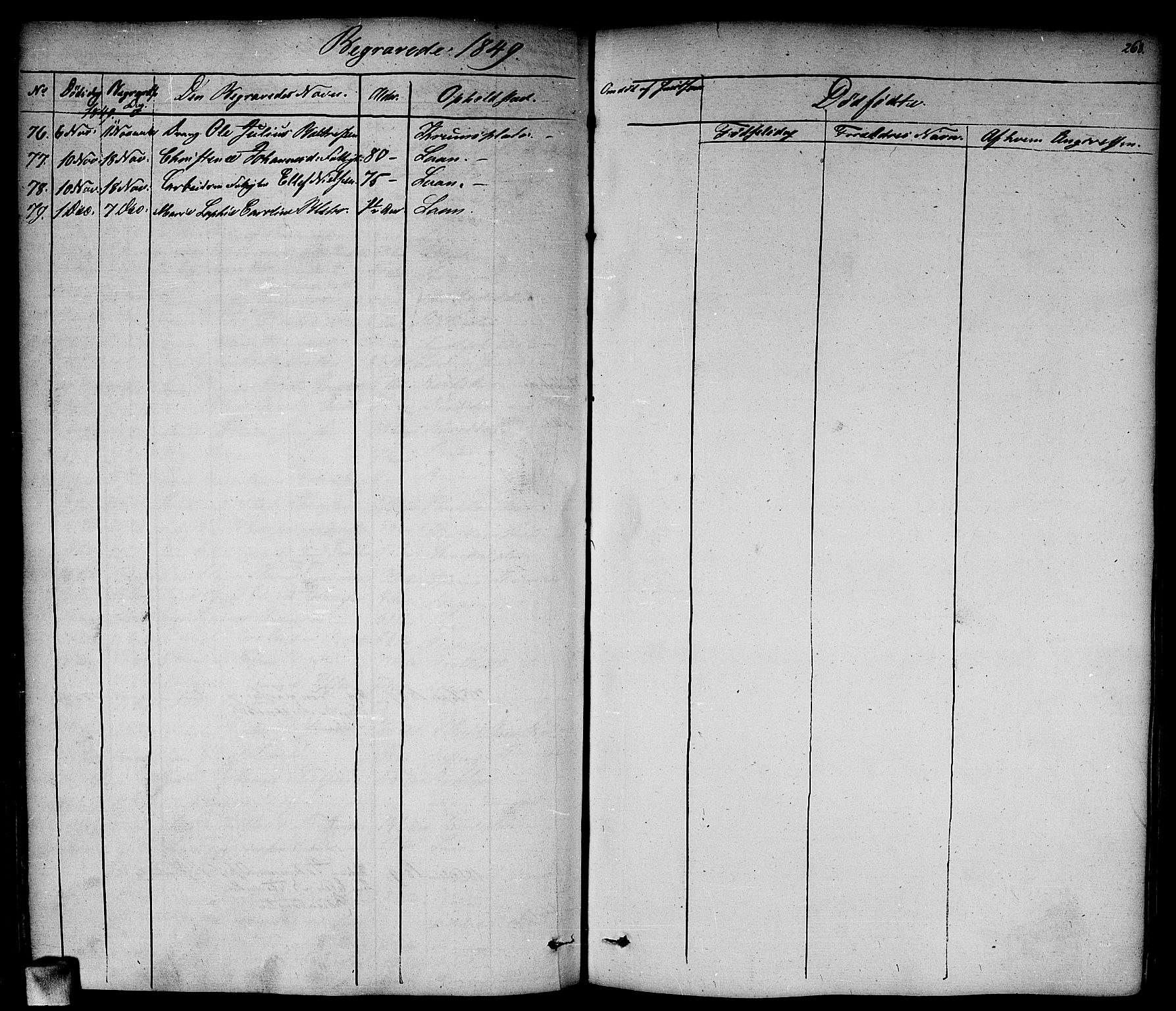 Vestby prestekontor Kirkebøker, SAO/A-10893/F/Fa/L0006: Parish register (official) no. I 6, 1827-1849, p. 268