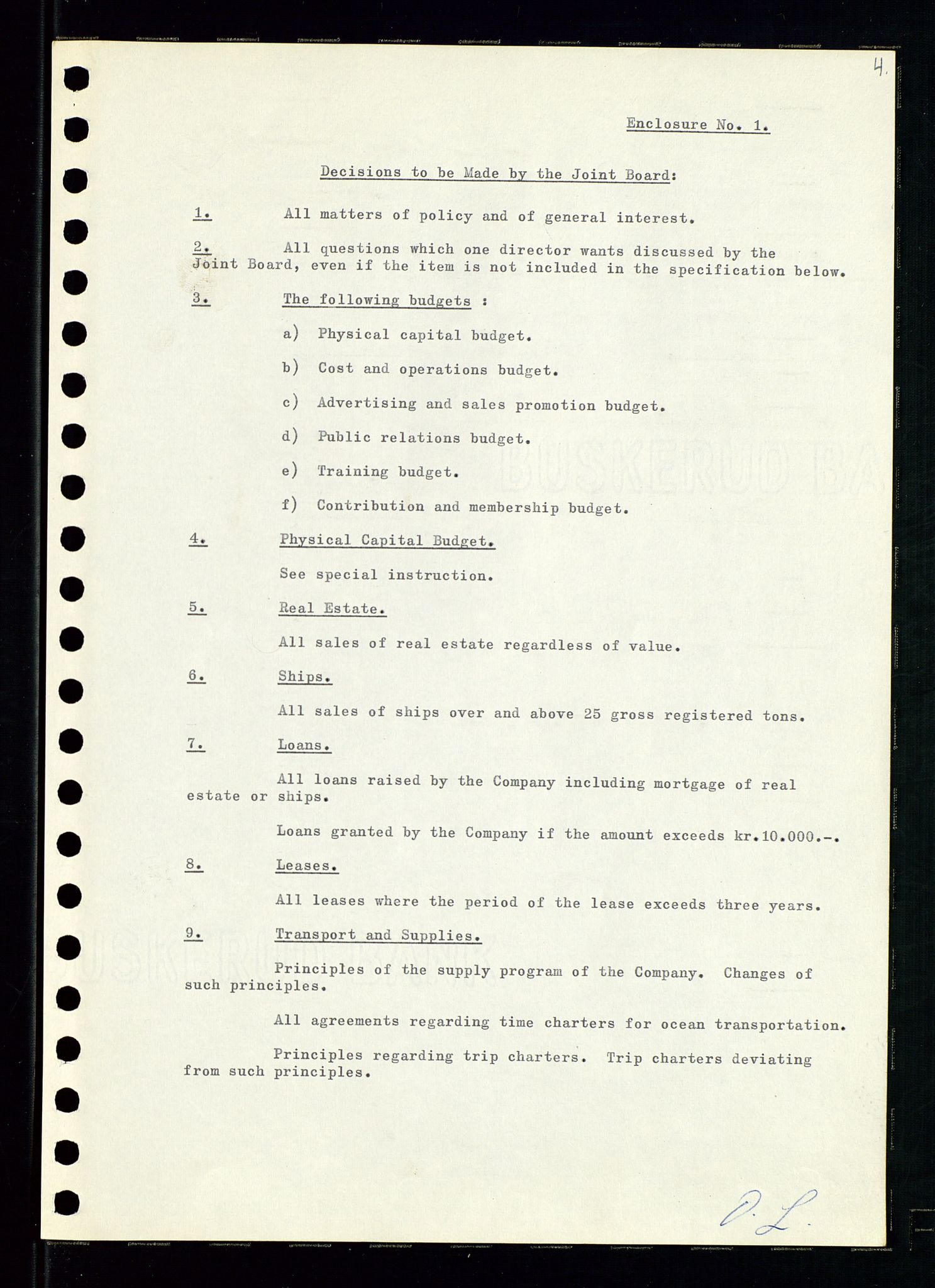 Pa 0982 - Esso Norge A/S, AV/SAST-A-100448/A/Aa/L0001/0001: Den administrerende direksjon Board minutes (styrereferater) / Den administrerende direksjon Board minutes (styrereferater), 1958-1959, p. 4