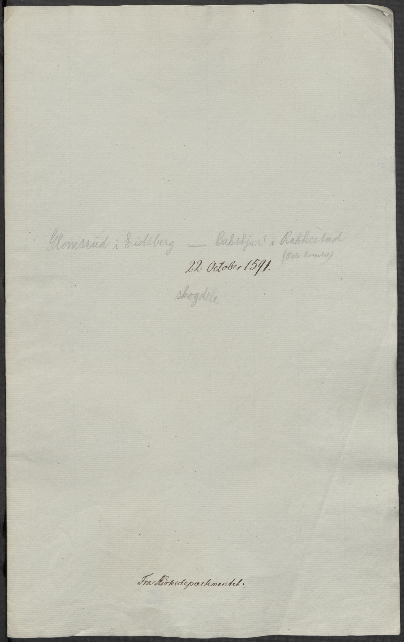 Riksarkivets diplomsamling, AV/RA-EA-5965/F02/L0094: Dokumenter, 1591, p. 50