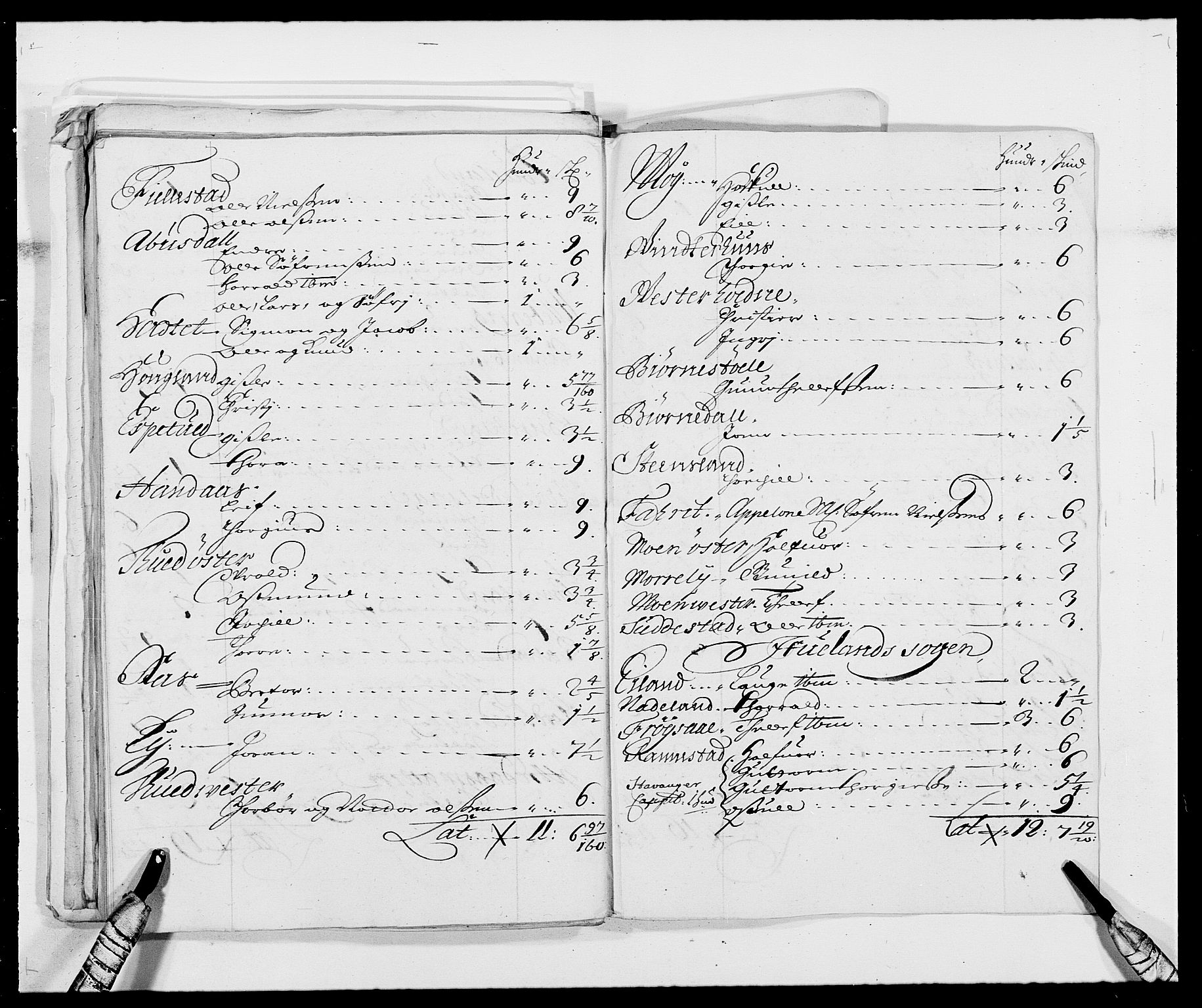 Rentekammeret inntil 1814, Reviderte regnskaper, Fogderegnskap, AV/RA-EA-4092/R40/L2443: Fogderegnskap Råbyggelag, 1691-1692, p. 191