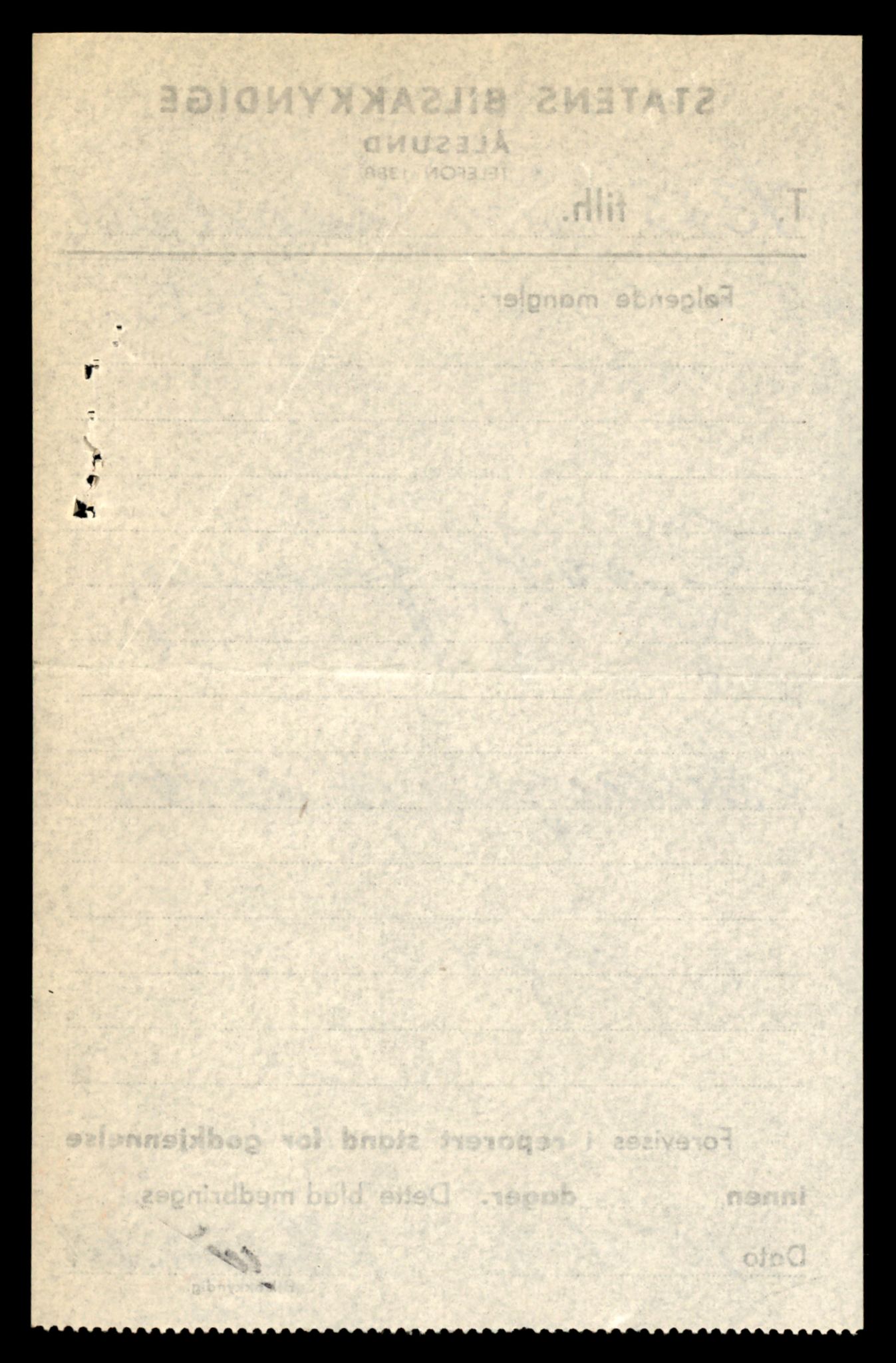 Møre og Romsdal vegkontor - Ålesund trafikkstasjon, AV/SAT-A-4099/F/Fe/L0038: Registreringskort for kjøretøy T 13180 - T 13360, 1927-1998, p. 356