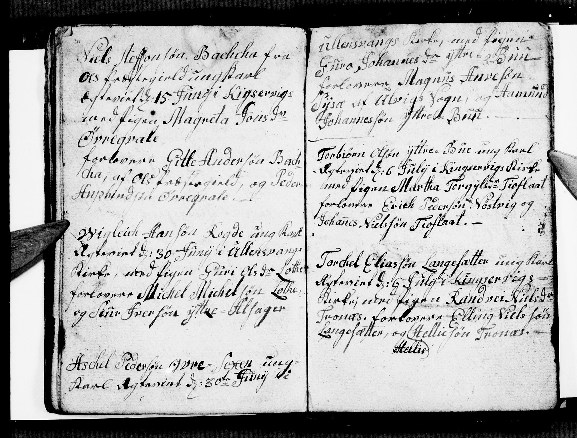 Ullensvang sokneprestembete, AV/SAB-A-78701/H/Hab: Parish register (copy) no. E 4, 1801-1803